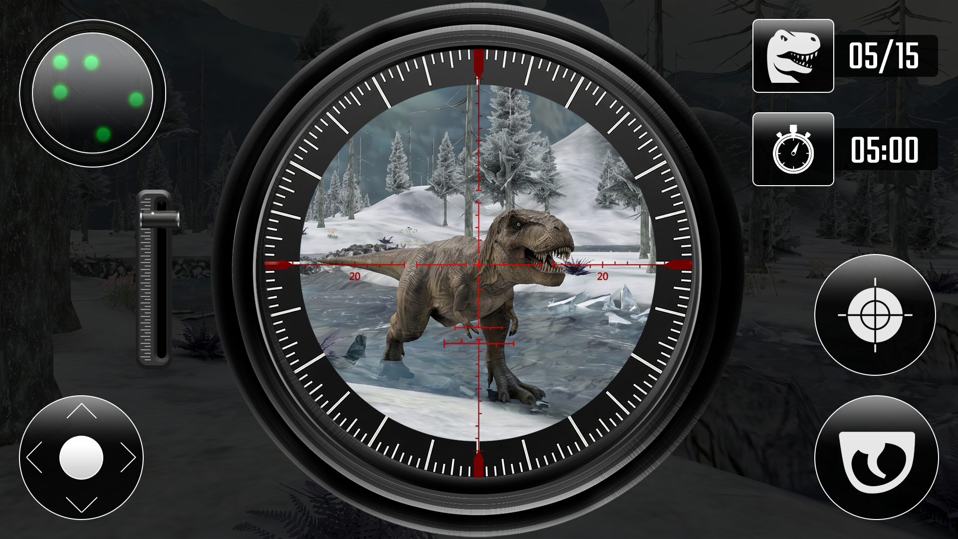 اسکرین شات 2 بازی Wild Dinosaur Hunting Games 3D