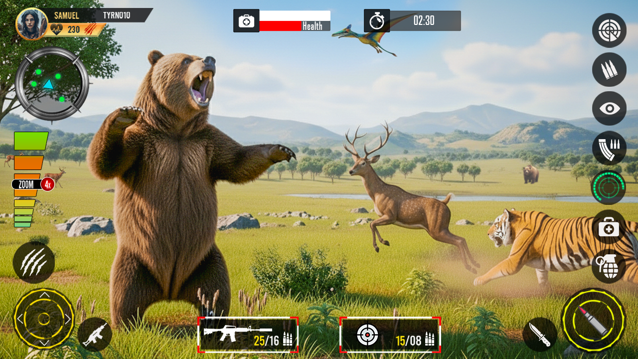 اسکرین شات 4 بازی Wild Hunter - Hunting Games