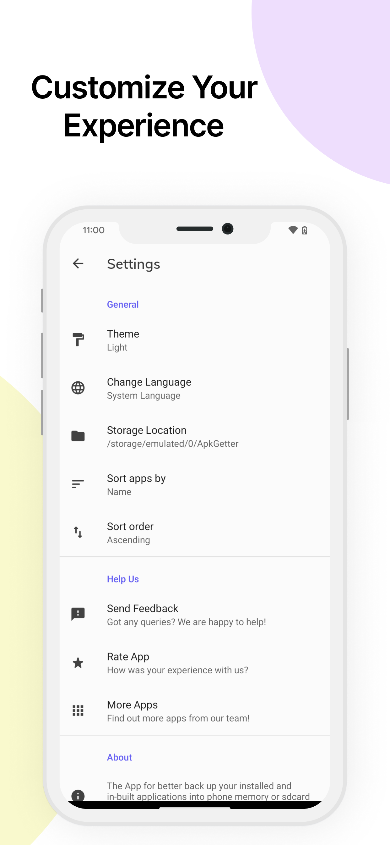 اسکرین شات 6 برنامه APK Manager & Installer