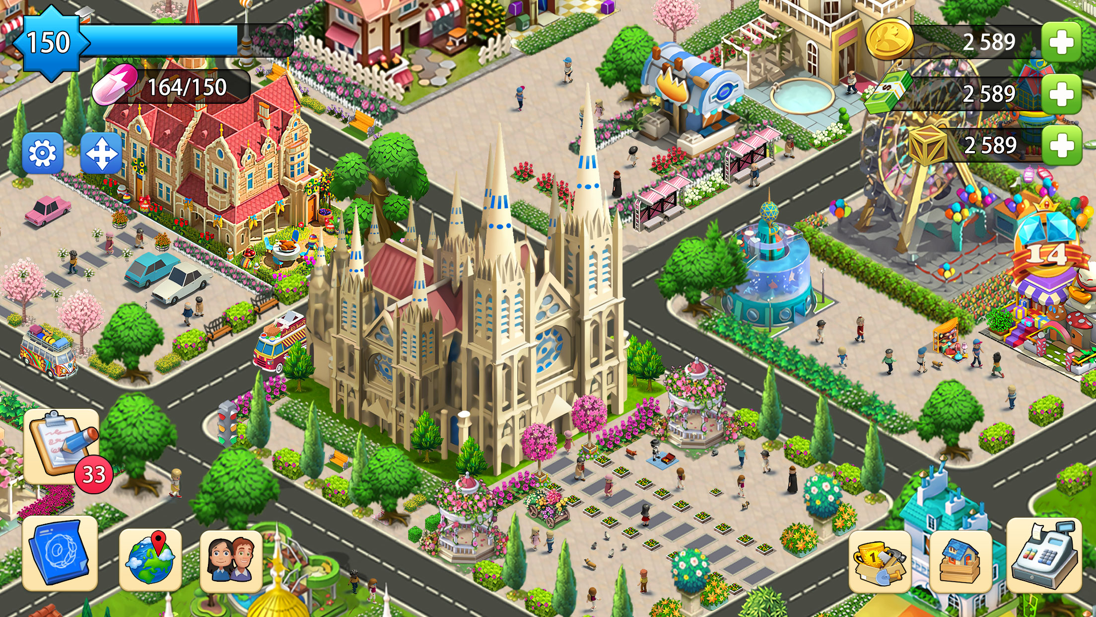 اسکرین شات 8 بازی Lily City: Building metropolis
