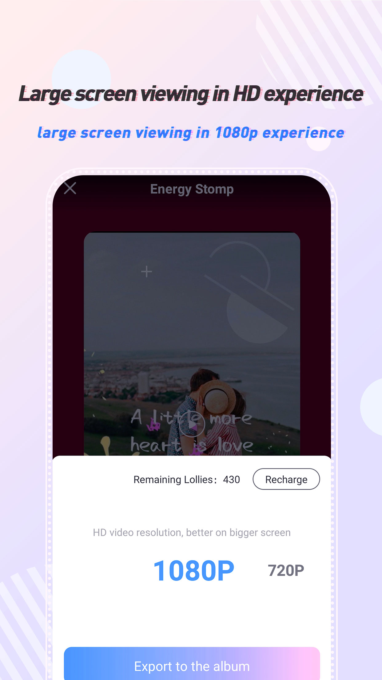اسکرین شات 3 برنامه LightMV - Video Maker