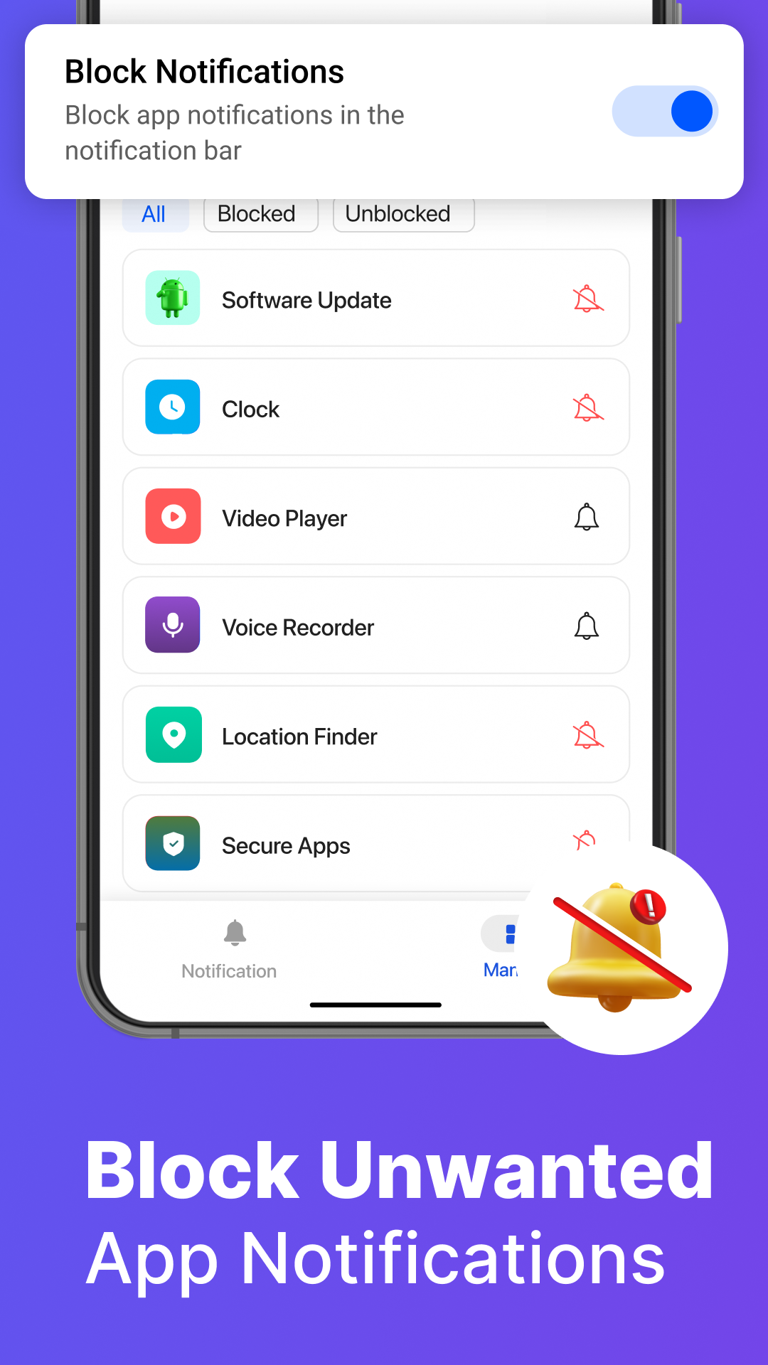 اسکرین شات 4 برنامه Notification Manager: Notisave