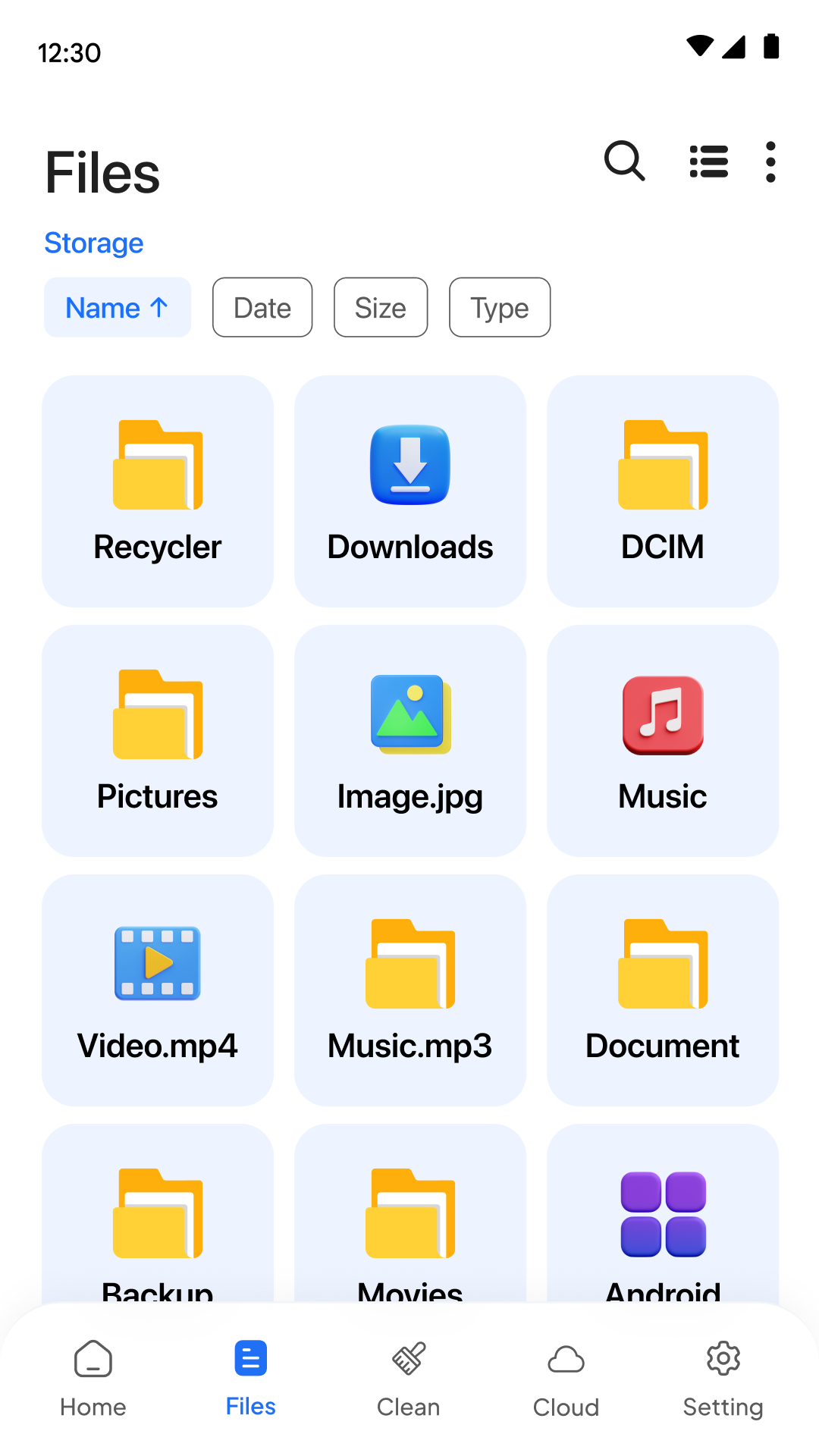 اسکرین شات 3 برنامه File Manager & File Explorer