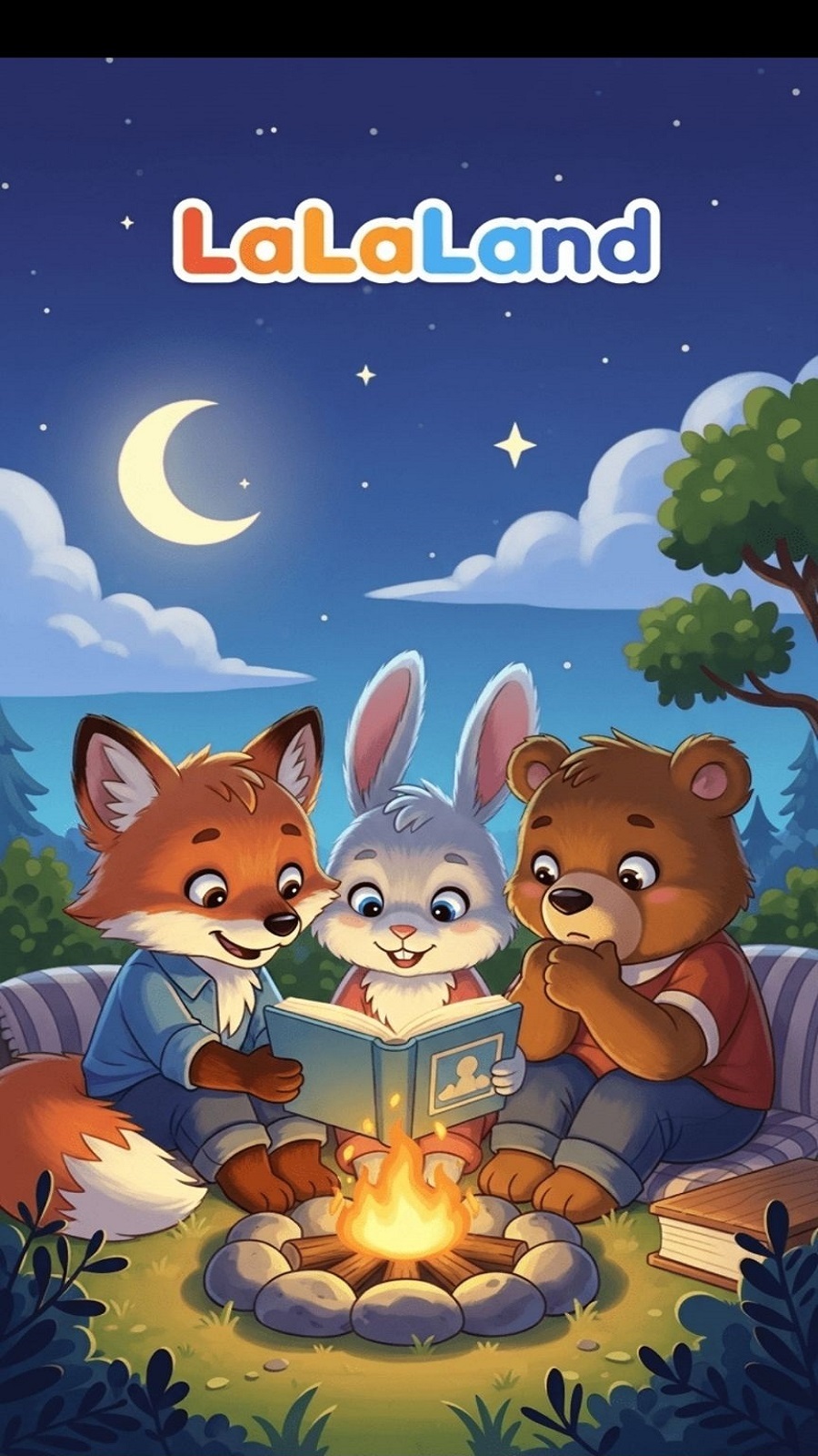 اسکرین شات 1 برنامه لالالند قصه صوتی کودکانه