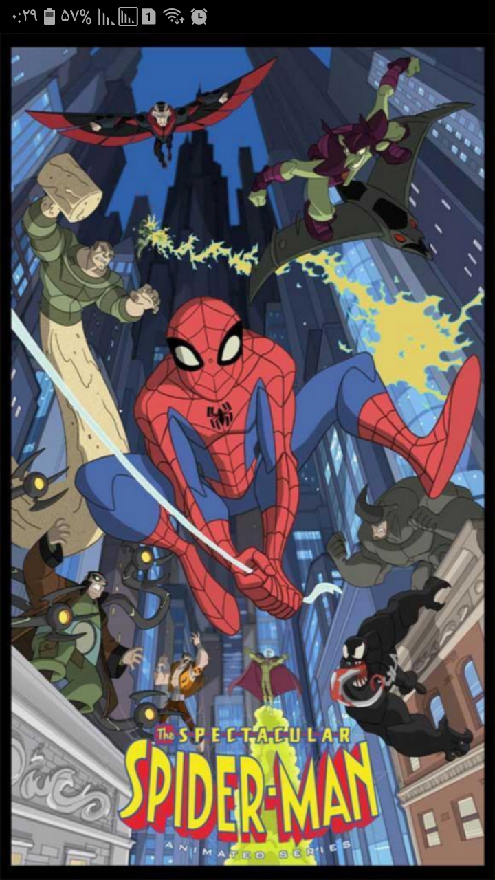 اسکرین شات 1 برنامه کارتون مرد عنکبوتی