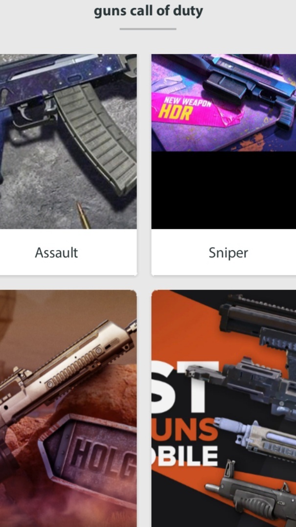 اسکرین شات 2 برنامه گان های کالاف دیوتی