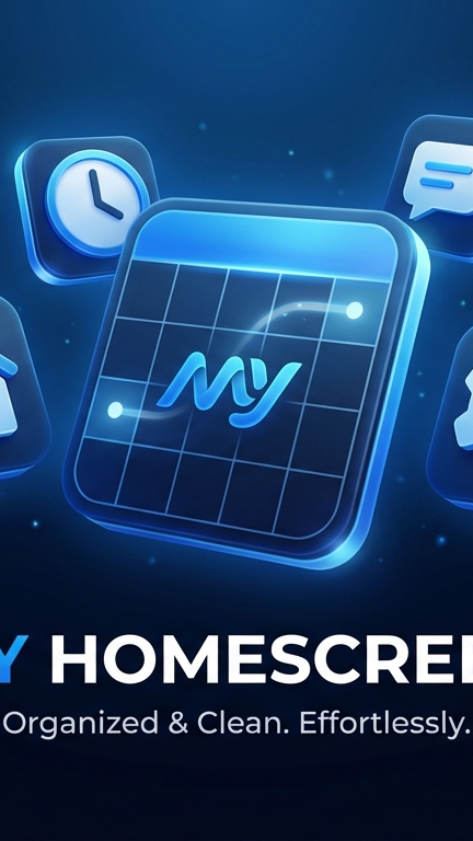 اسکرین شات 1 برنامه My HomeScreen