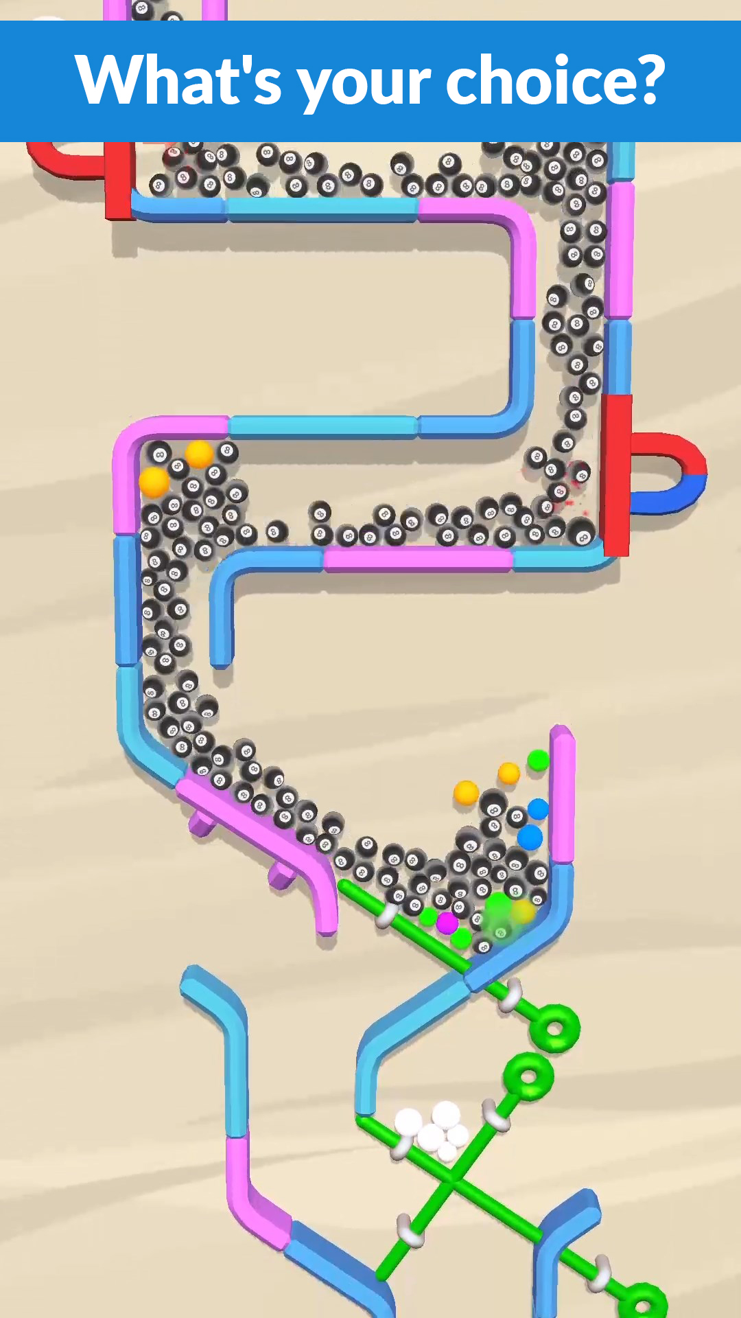 اسکرین شات 7 بازی Pull the Pin - Garden Balls