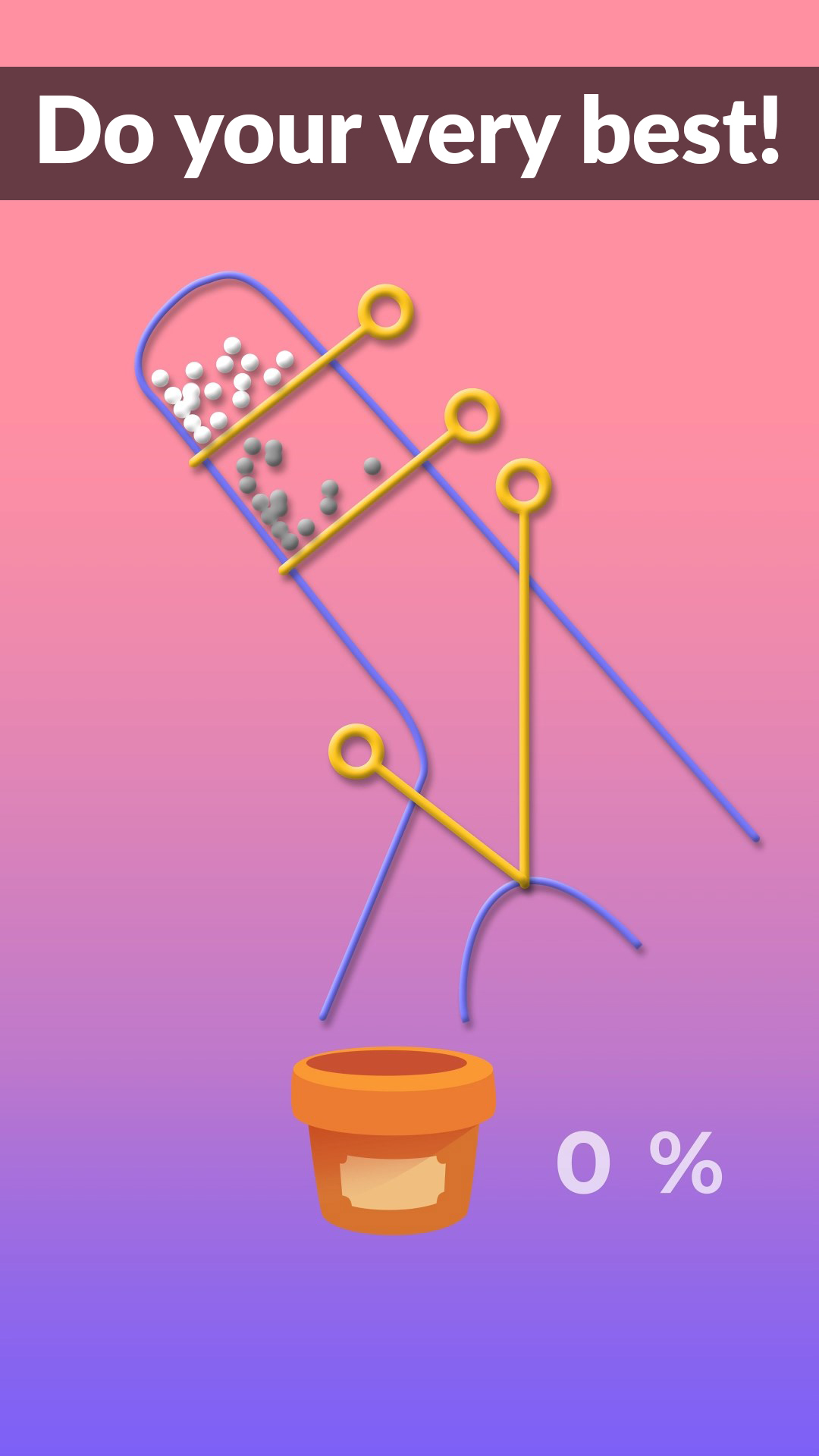 اسکرین شات 4 بازی Pull the Pin - Garden Balls