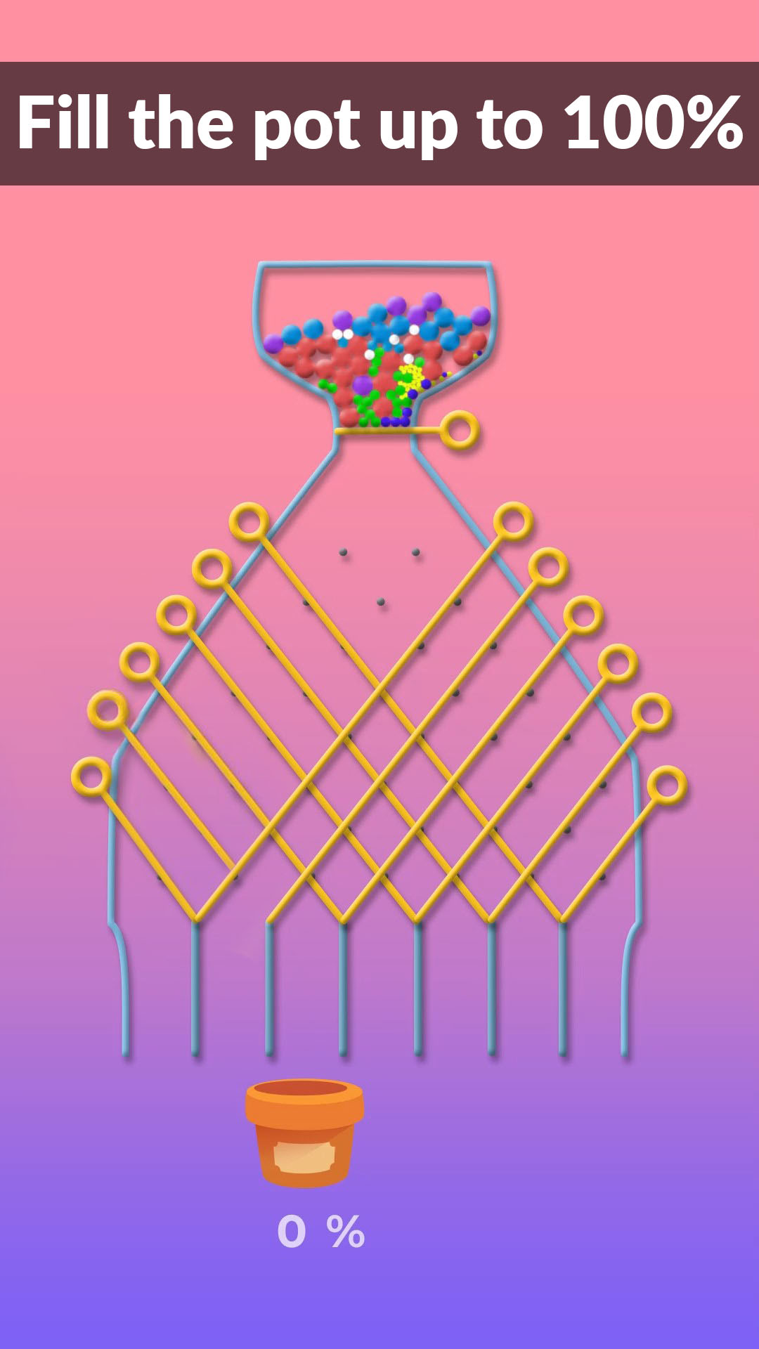 اسکرین شات 3 بازی Pull the Pin - Garden Balls