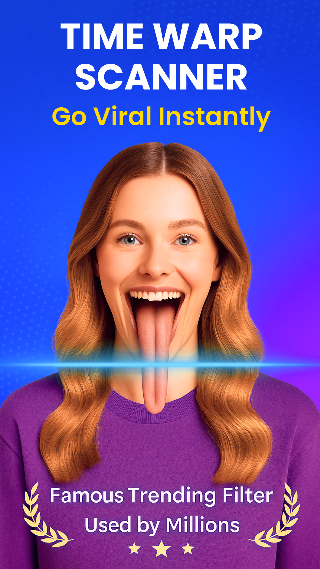 اسکرین شات 1 برنامه Time Warp Scan : Face Scanner