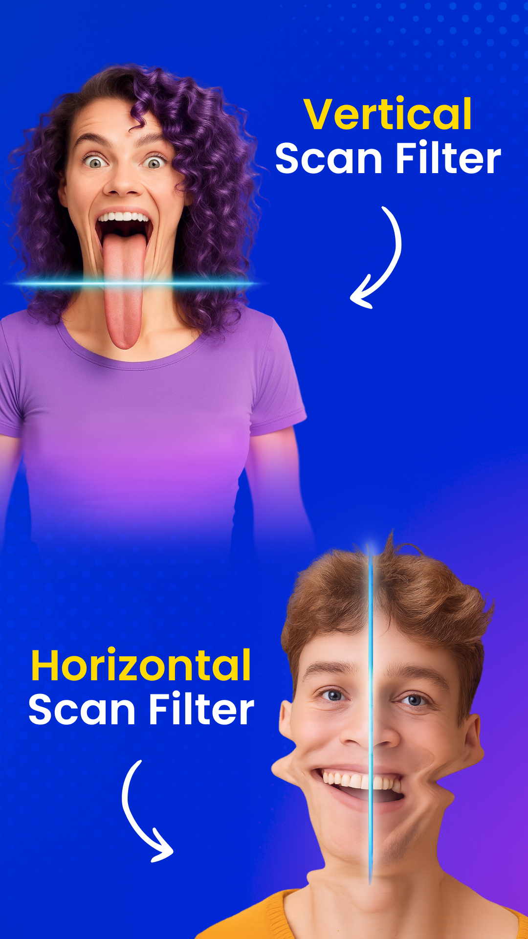 اسکرین شات 5 برنامه Time Warp Scan : Face Scanner