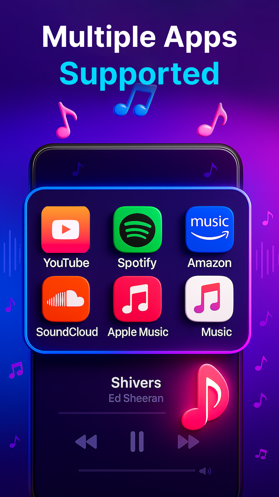 اسکرین شات 6 برنامه Volume Booster : Sound Booster