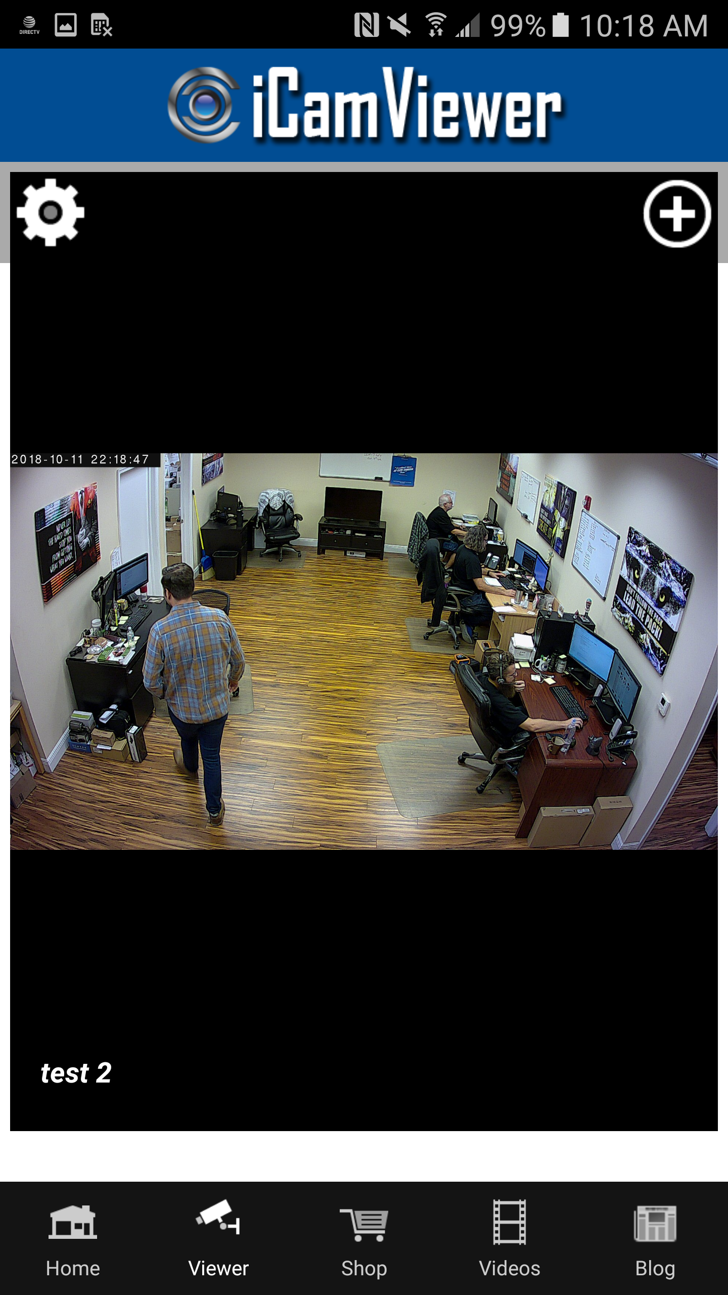 اسکرین شات 2 برنامه iCamViewer IP Camera Viewer