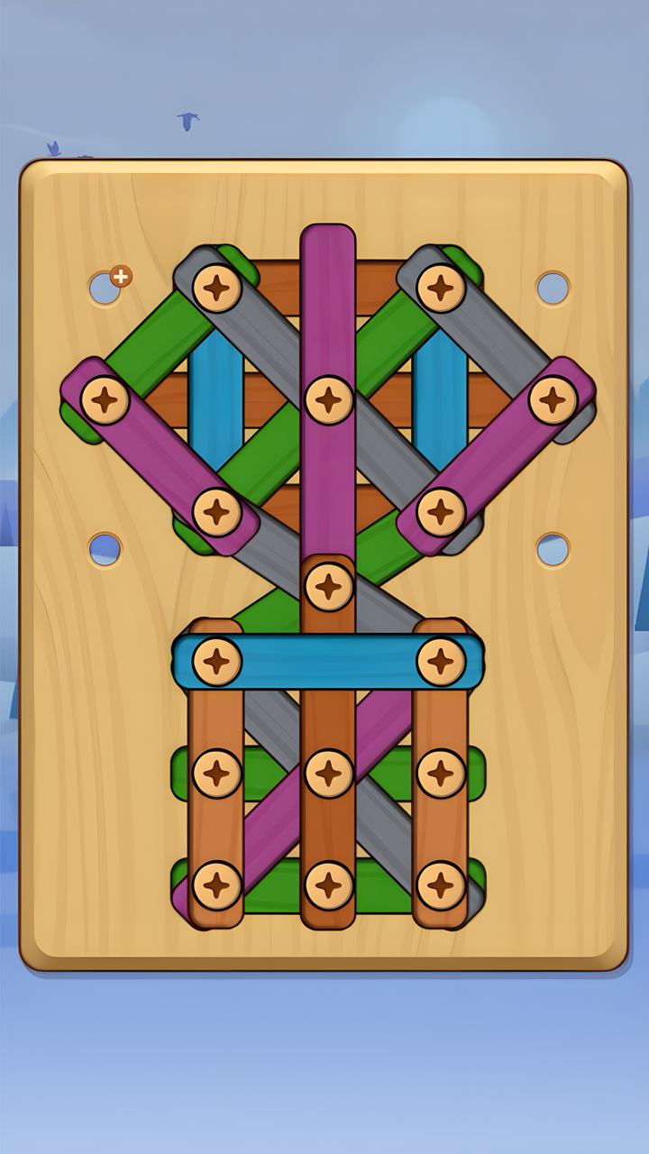 اسکرین شات 8 بازی Nut Bolt Game - Wood & Screw