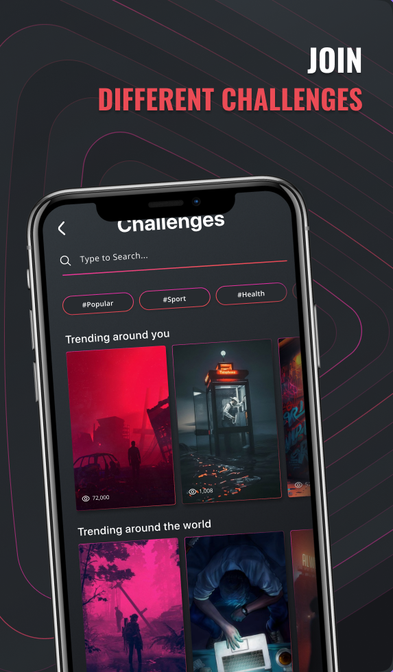 اسکرین شات 5 برنامه Givvy Short Reels App