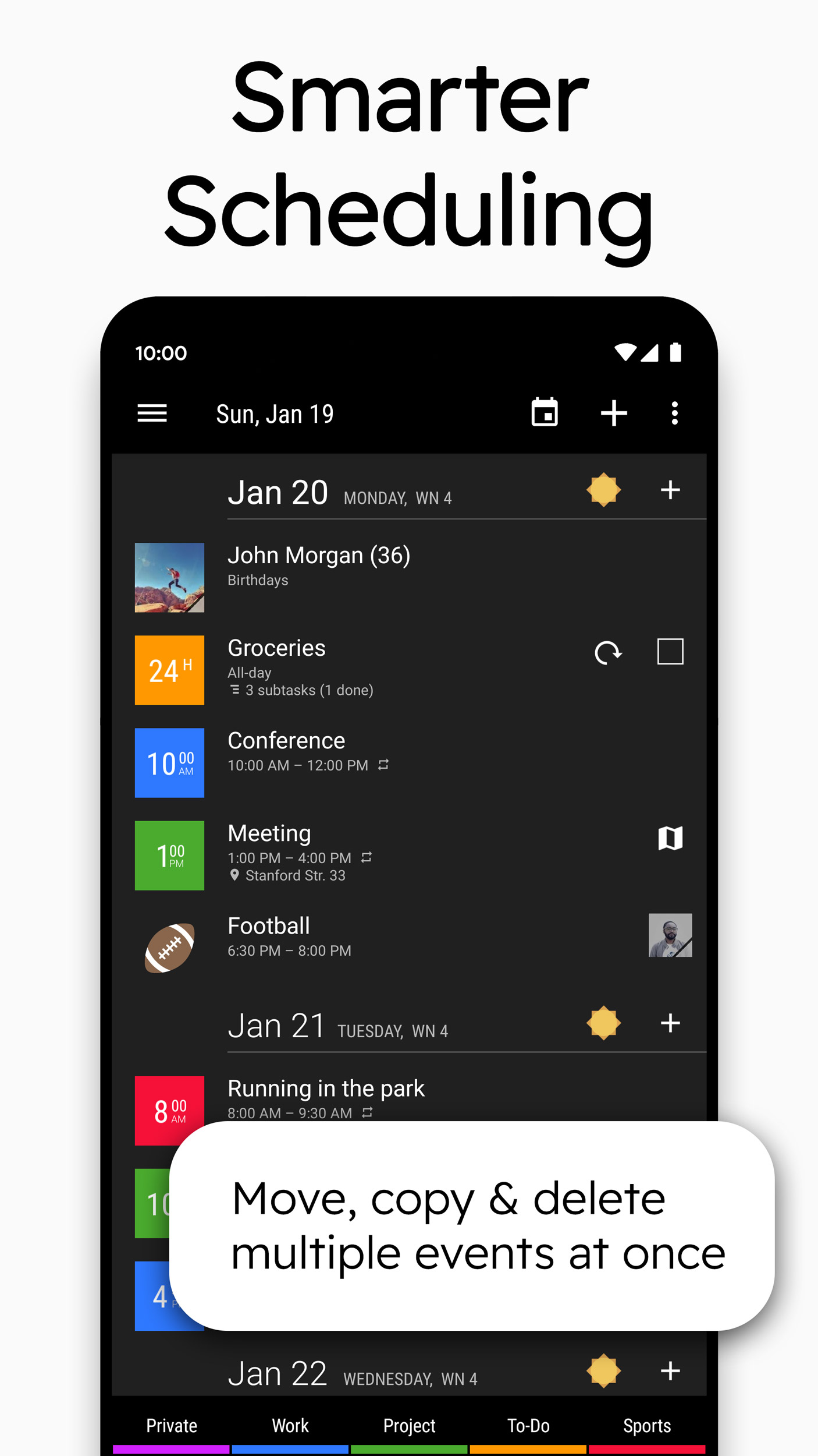 اسکرین شات 8 برنامه Business Calendar 2 Planner