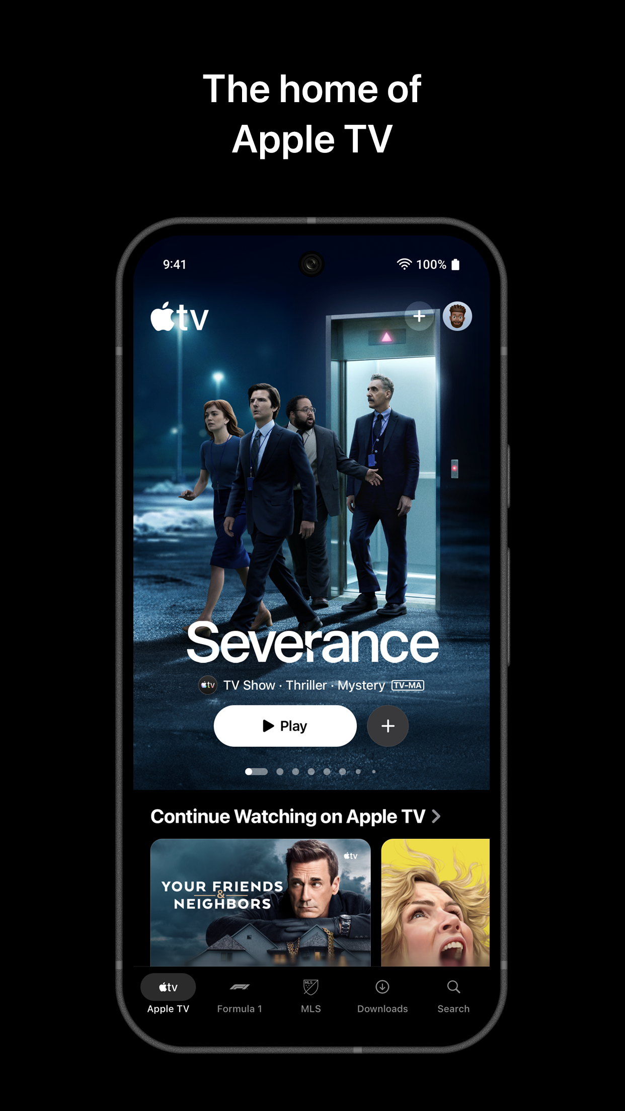 اسکرین شات 2 برنامه Apple TV: Shows, Movies & More