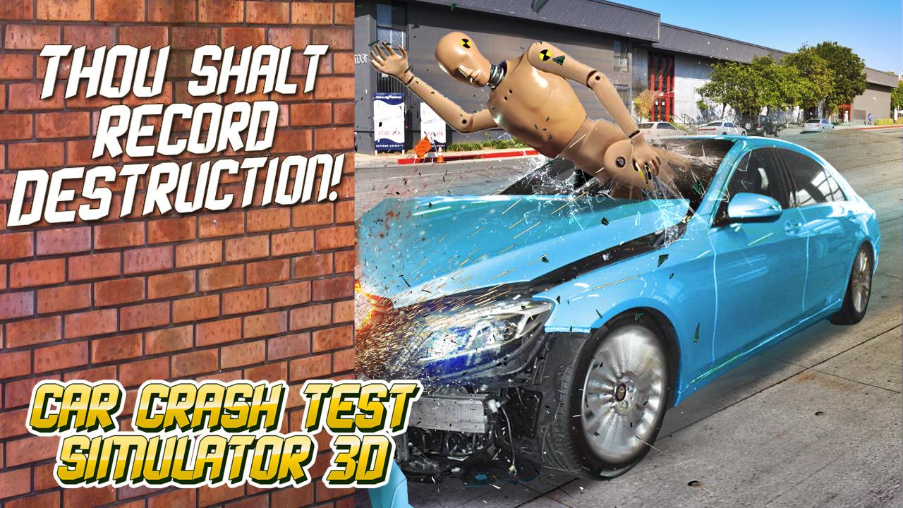 اسکرین شات 3 بازی Car Crash Test Simulator 3D