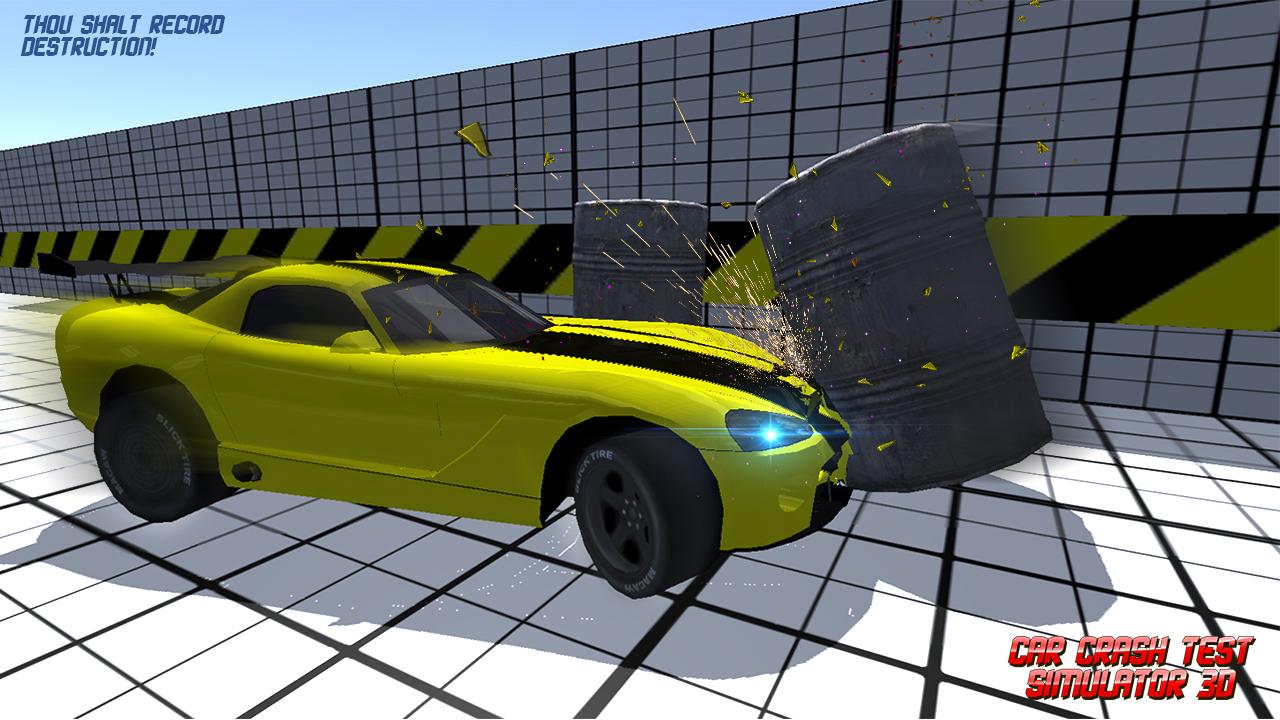 اسکرین شات 2 بازی Car Crash Test Simulator 3D