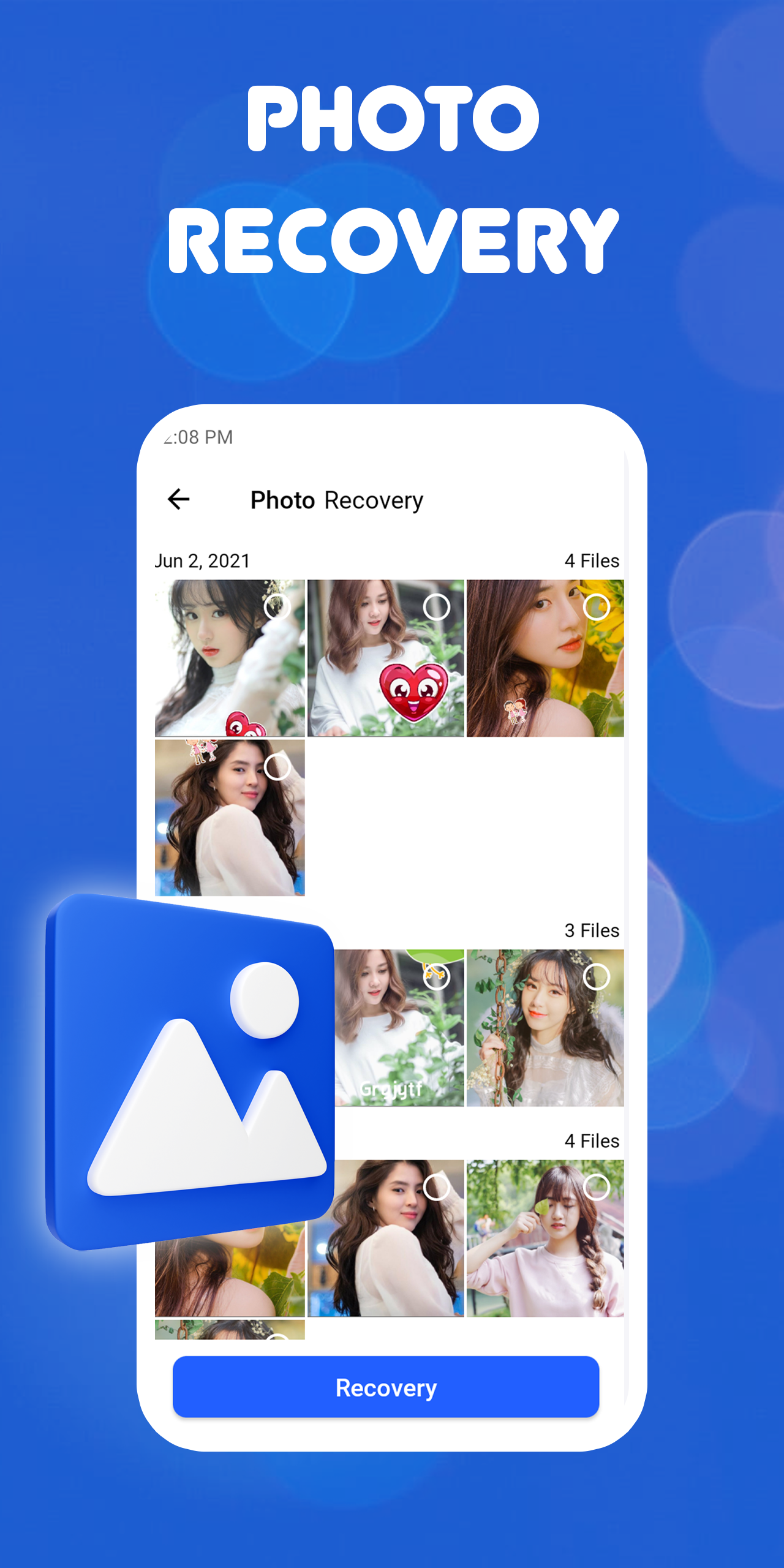 اسکرین شات 4 برنامه Recovery Deleted Photo & Video
