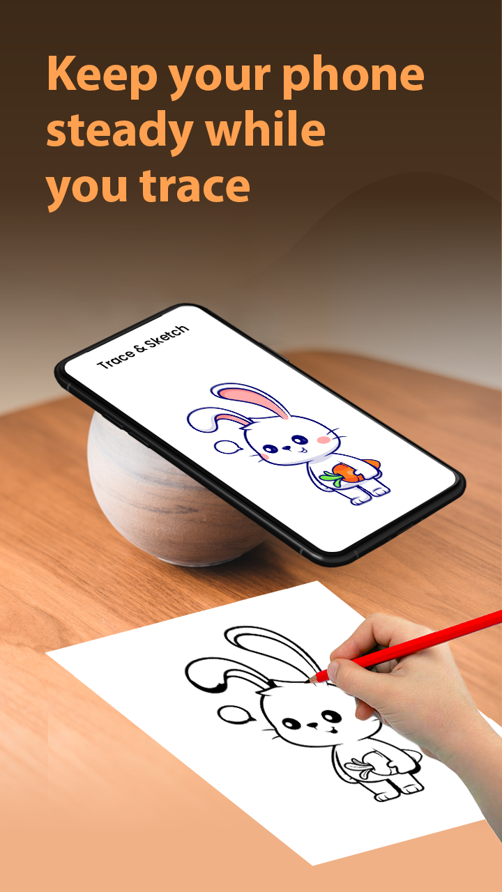 اسکرین شات 4 برنامه Trace Sketch & Draw On Paper