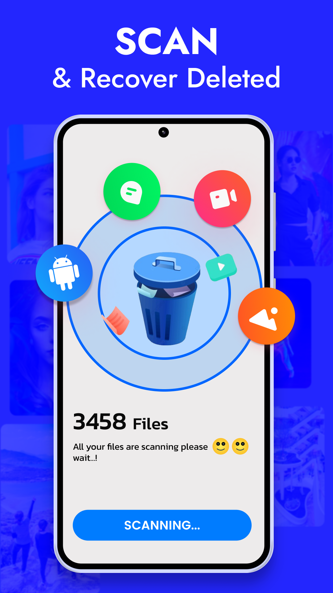 اسکرین شات 2 برنامه All File & Photo Recovery App