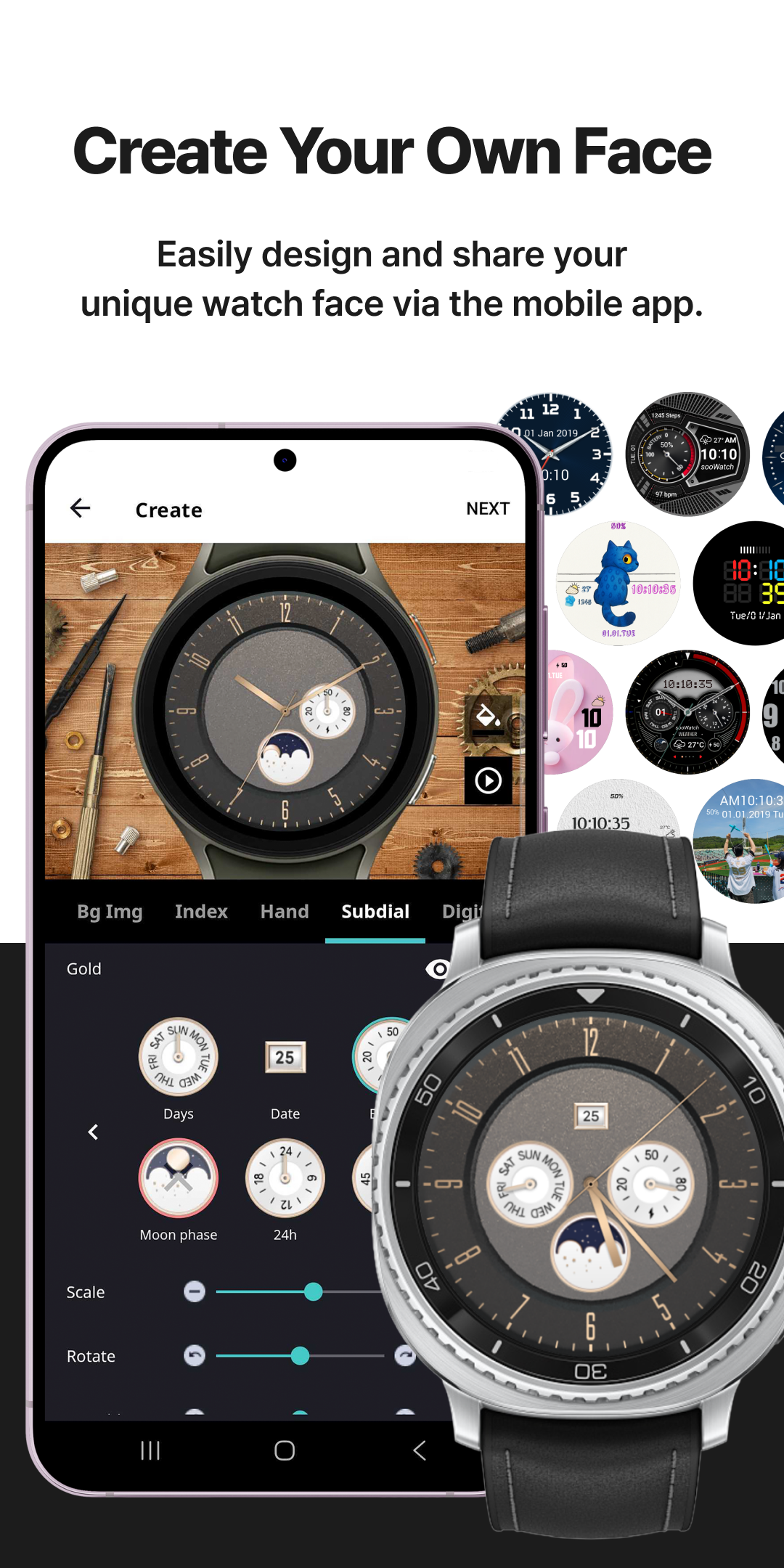 اسکرین شات 7 برنامه TIMEFLIK Watch Faces