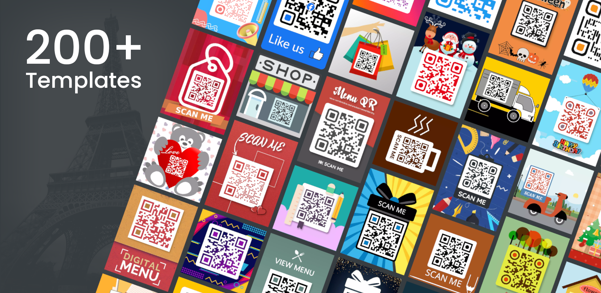 اسکرین شات 1 برنامه QR Code Generator: Fast & Easy