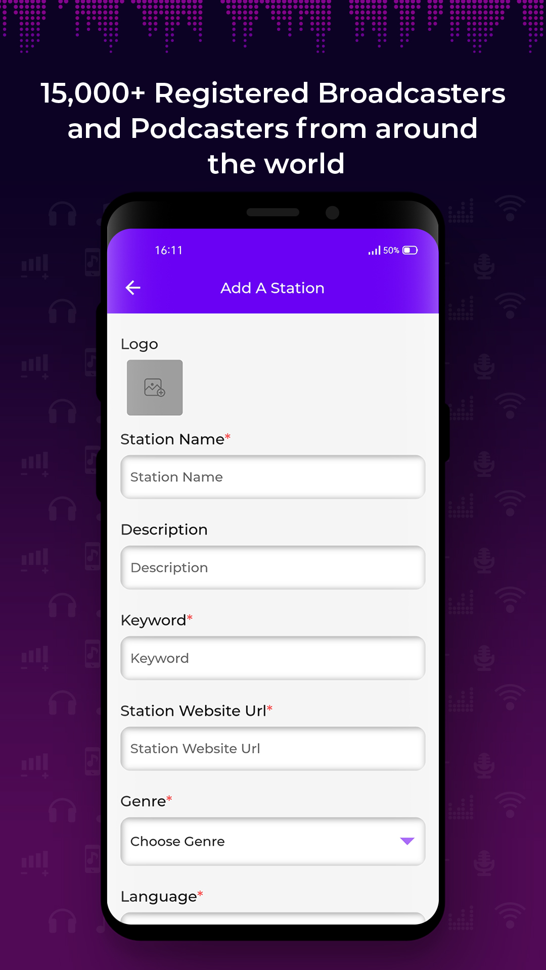 اسکرین شات 2 برنامه Radio FM Partners