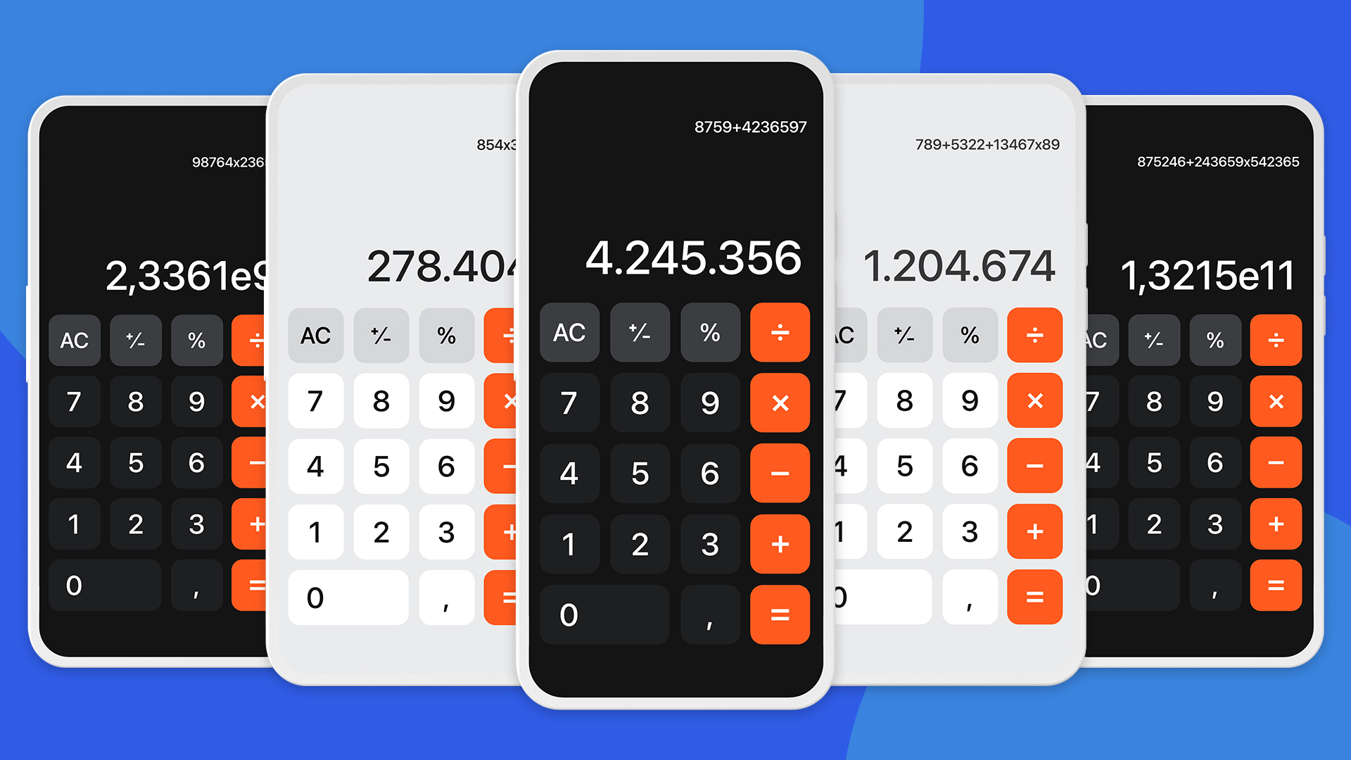 اسکرین شات 7 برنامه Calculator Simple