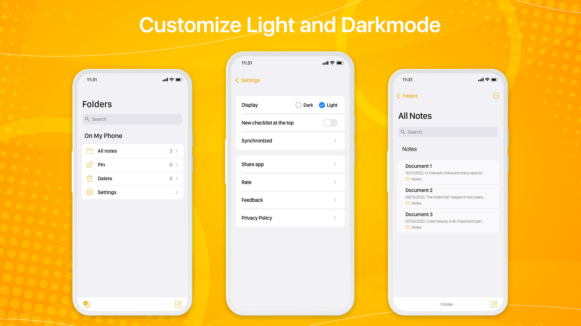 اسکرین شات 7 برنامه Notes Phone 15 - OS 17 Notes