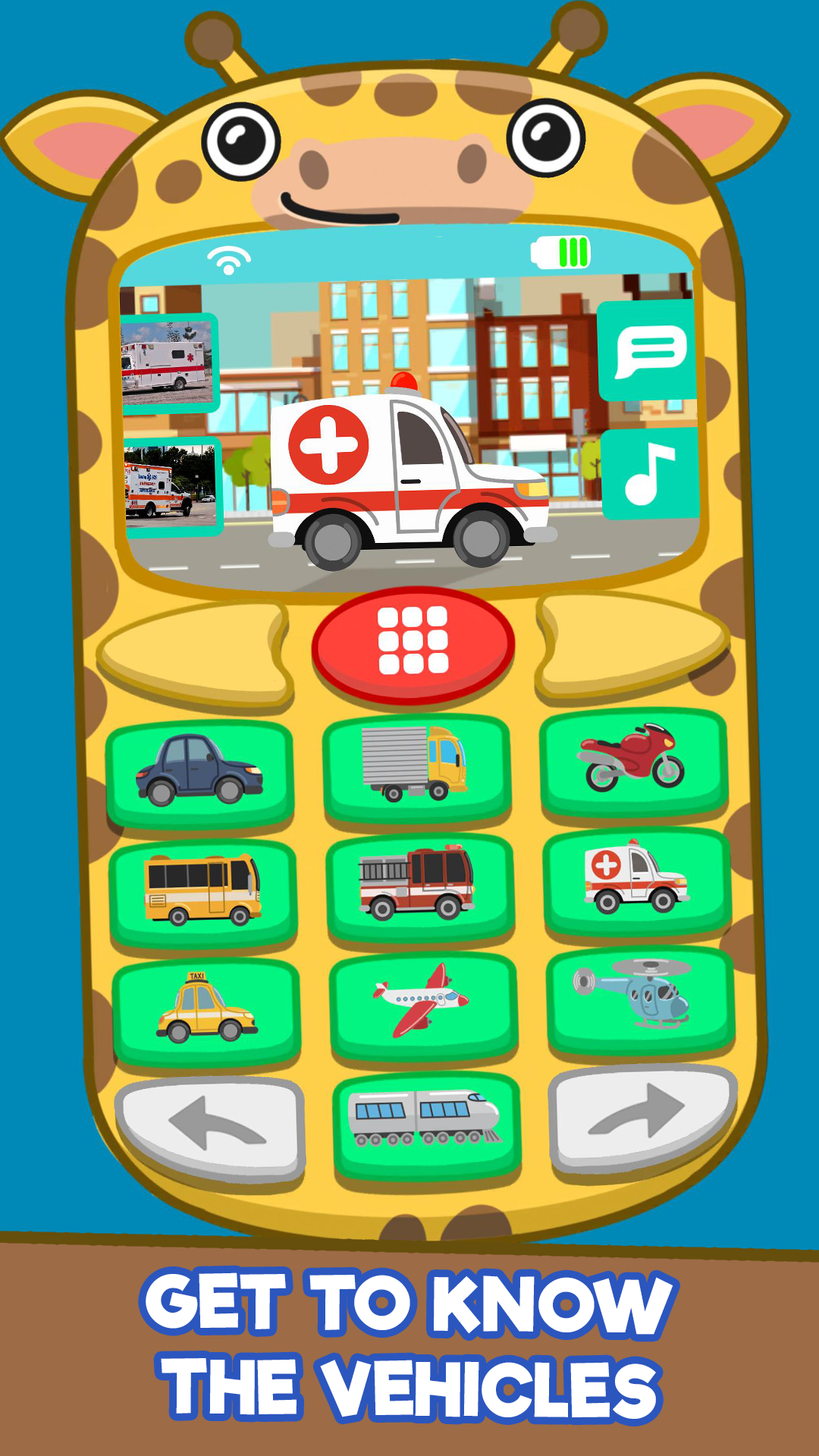 اسکرین شات 8 بازی My Educational Phone for Kids