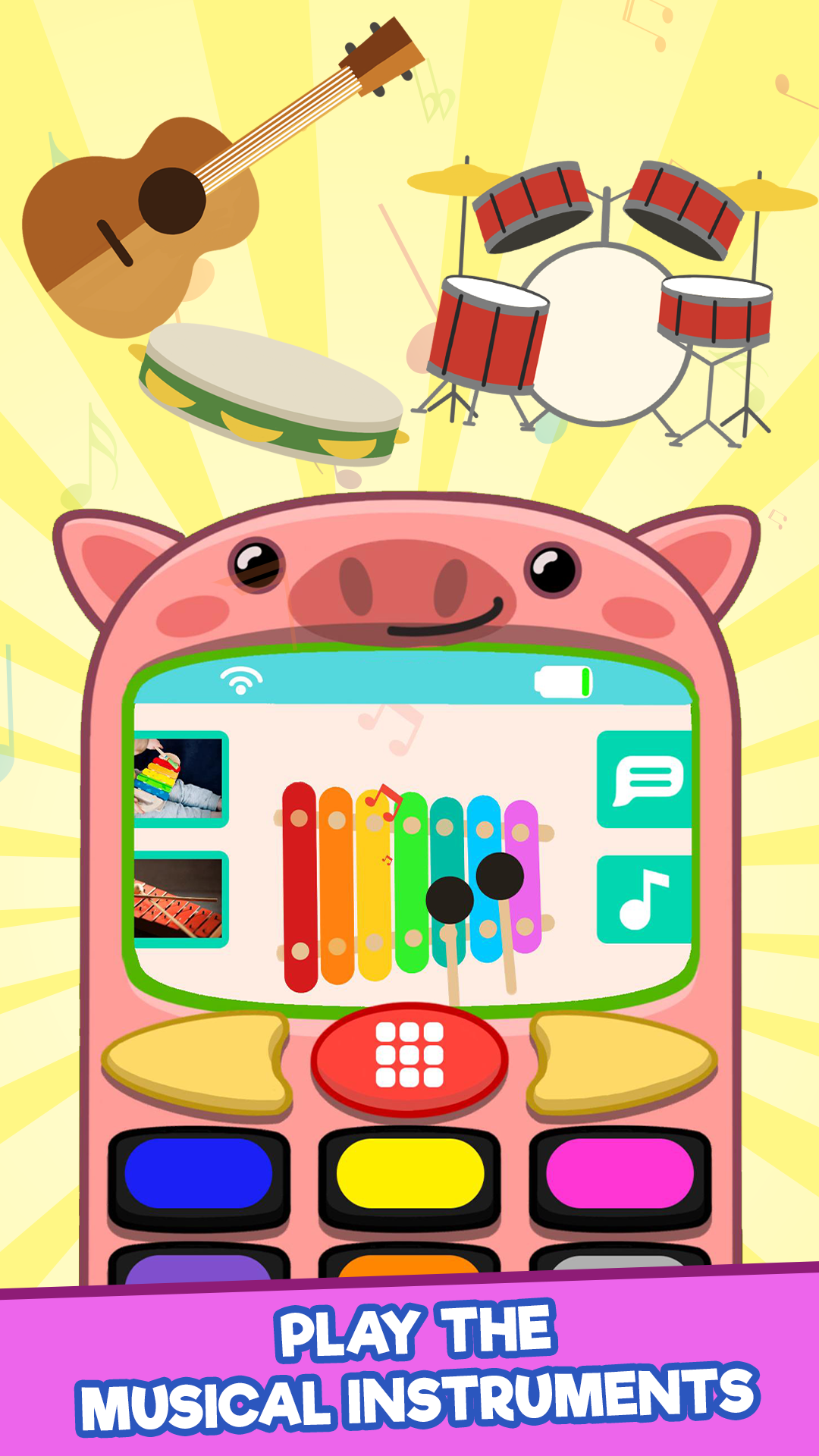 اسکرین شات 6 بازی My Educational Phone for Kids