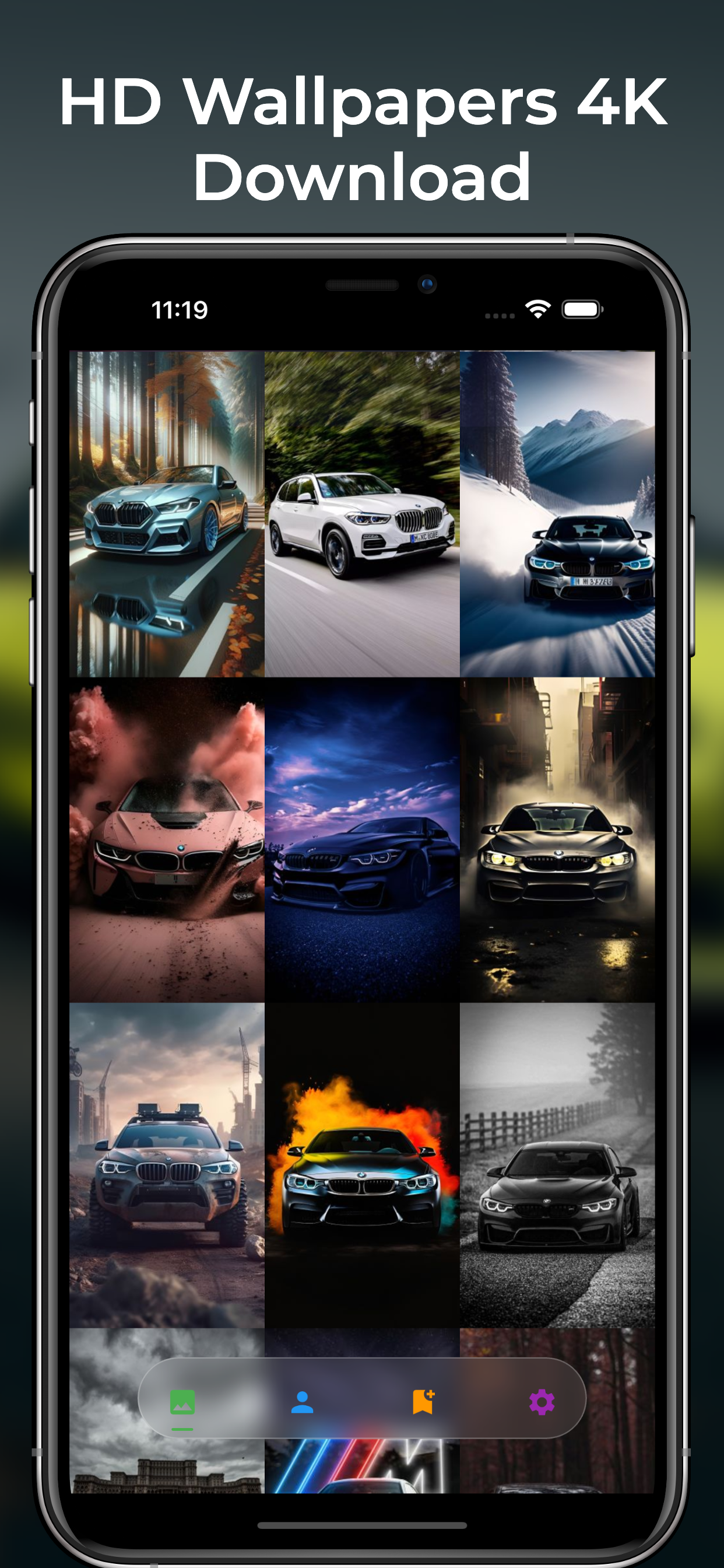 اسکرین شات 3 برنامه Wallpapers For Car BMW
