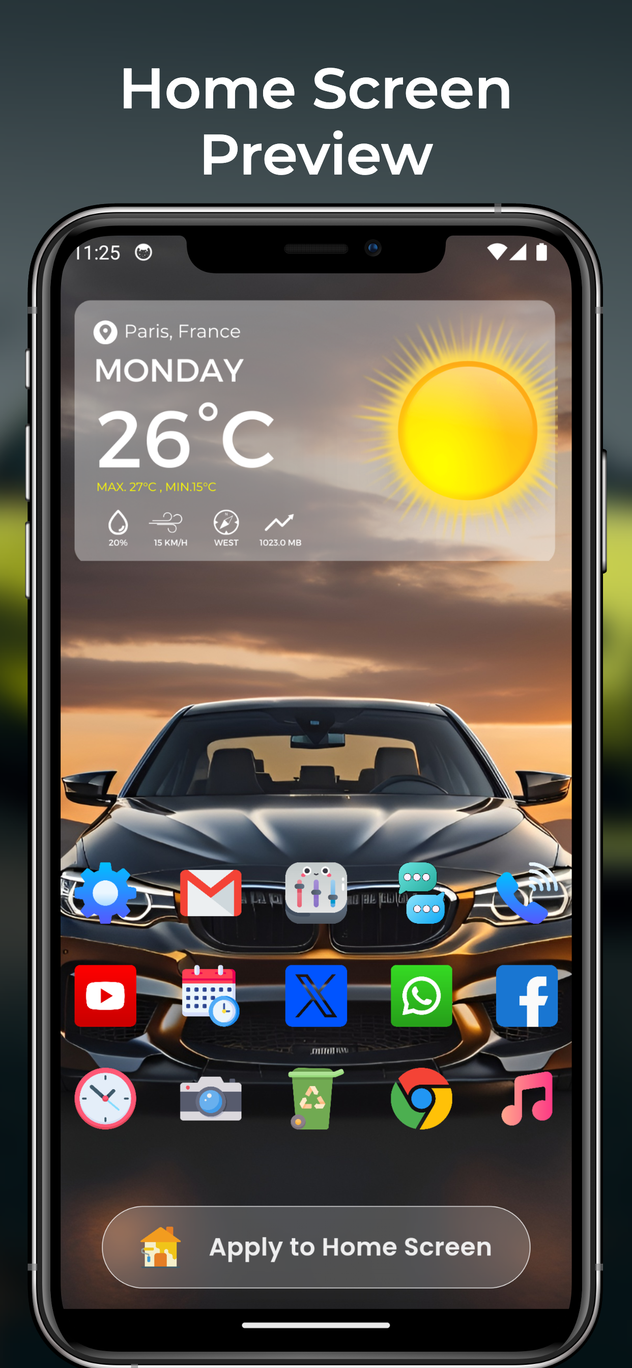 اسکرین شات 5 برنامه Wallpapers For Car BMW