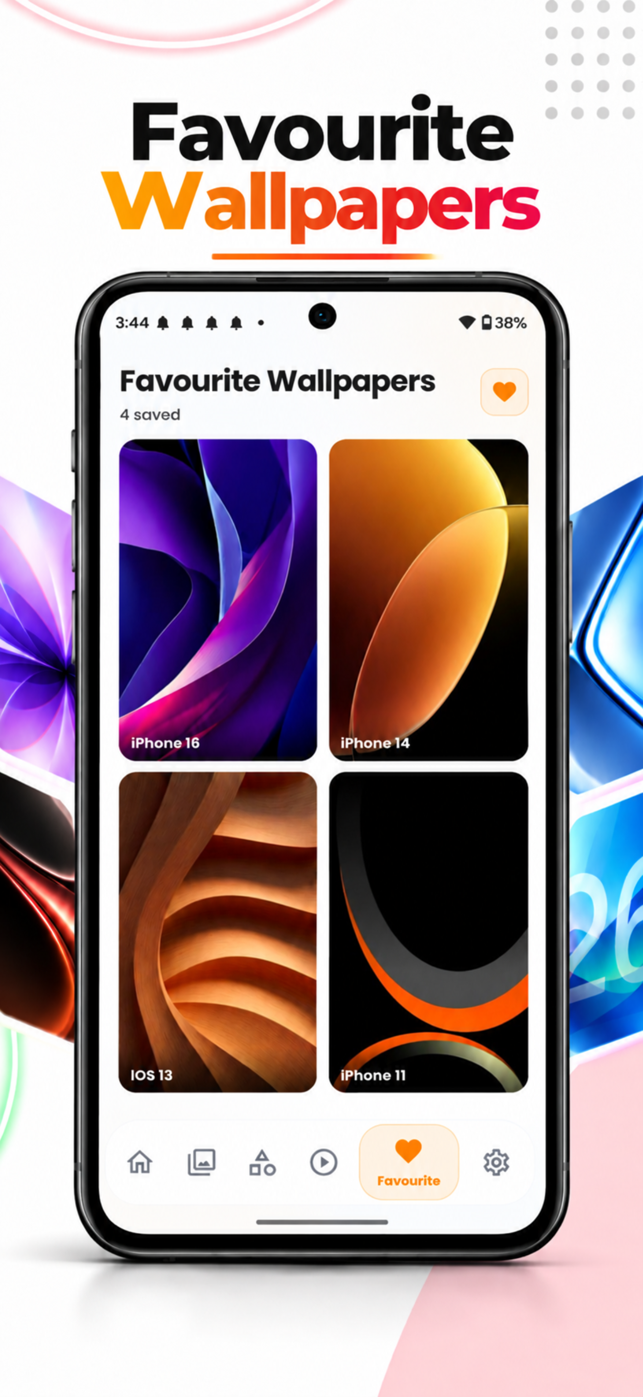 اسکرین شات 6 برنامه Wallpaper For Iphone - Wallway