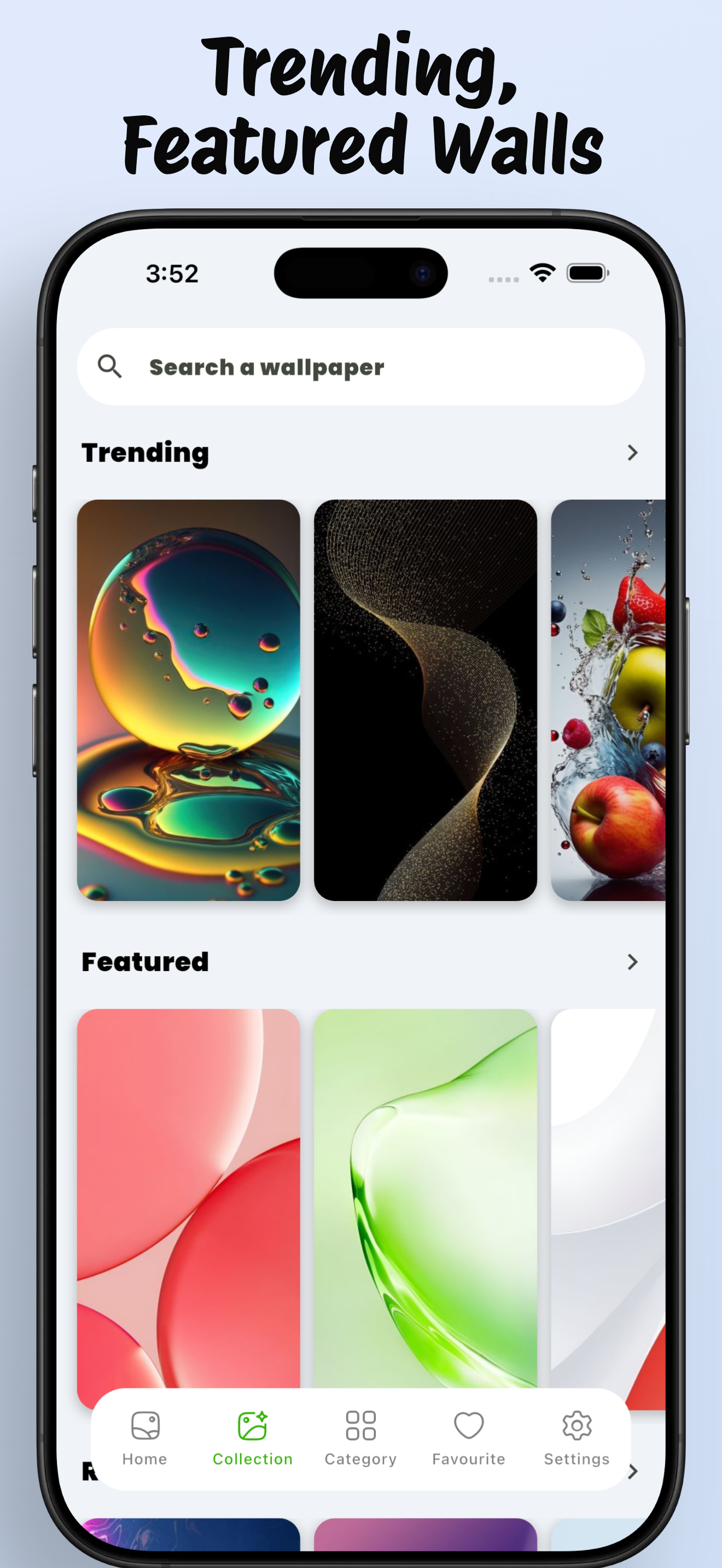 اسکرین شات 6 برنامه Wallpaper For Iphone - Wallway