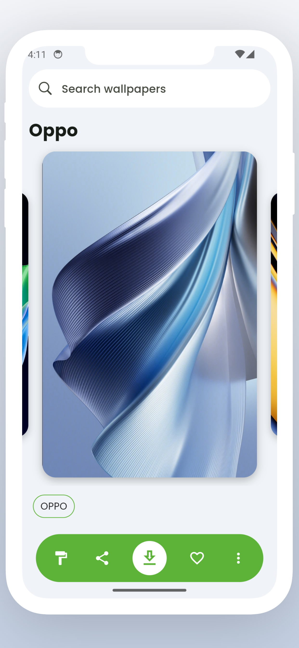 اسکرین شات 5 برنامه Wallpapers For Oppo - HD - 4K