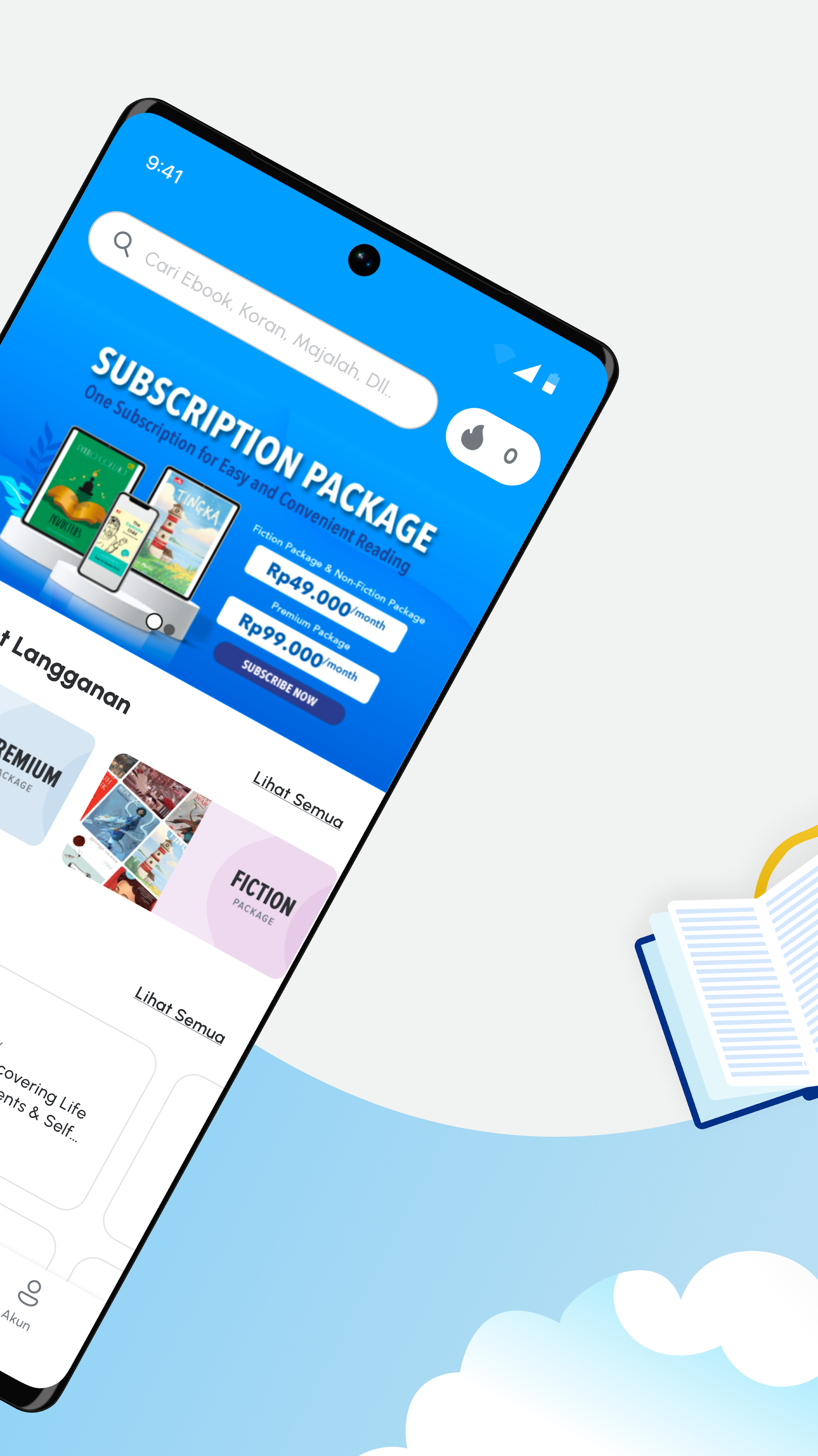 اسکرین شات 2 برنامه Gramedia Digital: eBook