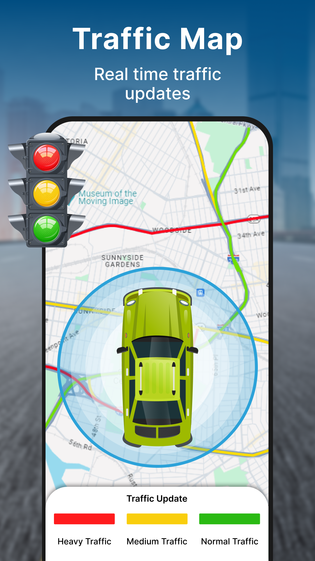 اسکرین شات 3 برنامه GPS Navigation Live Earth Maps
