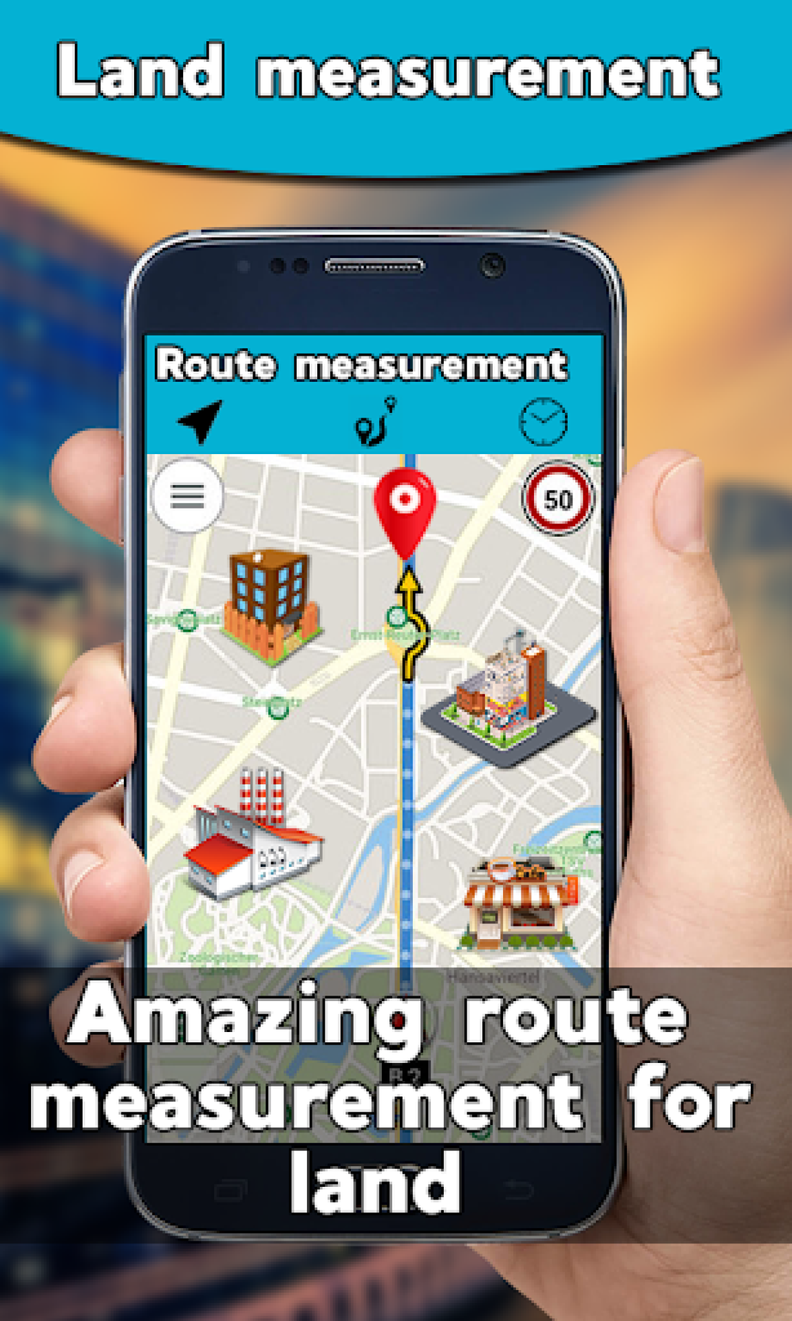 اسکرین شات 3 برنامه GPS Land Area Measurement App