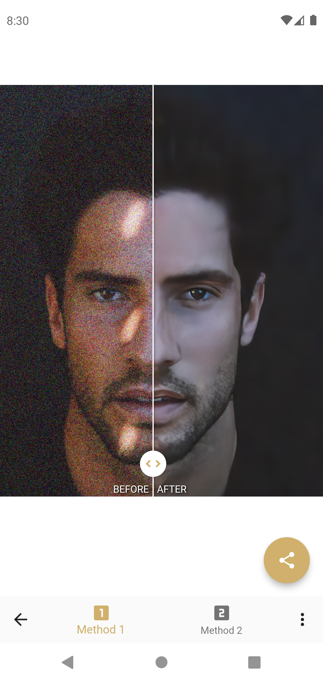 اسکرین شات 3 برنامه ihancer - AI image enhancer
