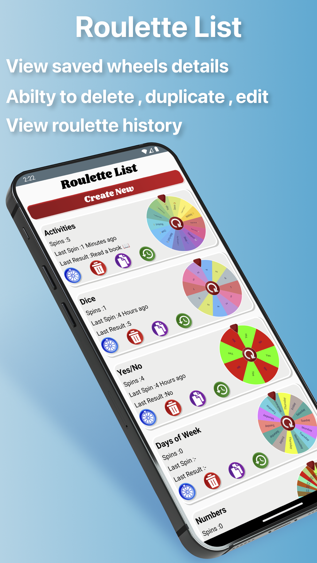 اسکرین شات 6 برنامه Wheel of Luck - Roulette