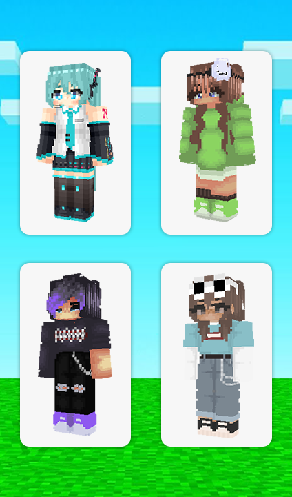 اسکرین شات 3 برنامه HD Skins for Minecraft 128x128