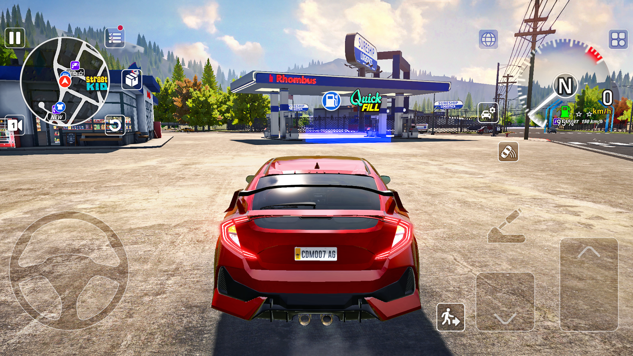 اسکرین شات 3 بازی Car Driving Multiplayer