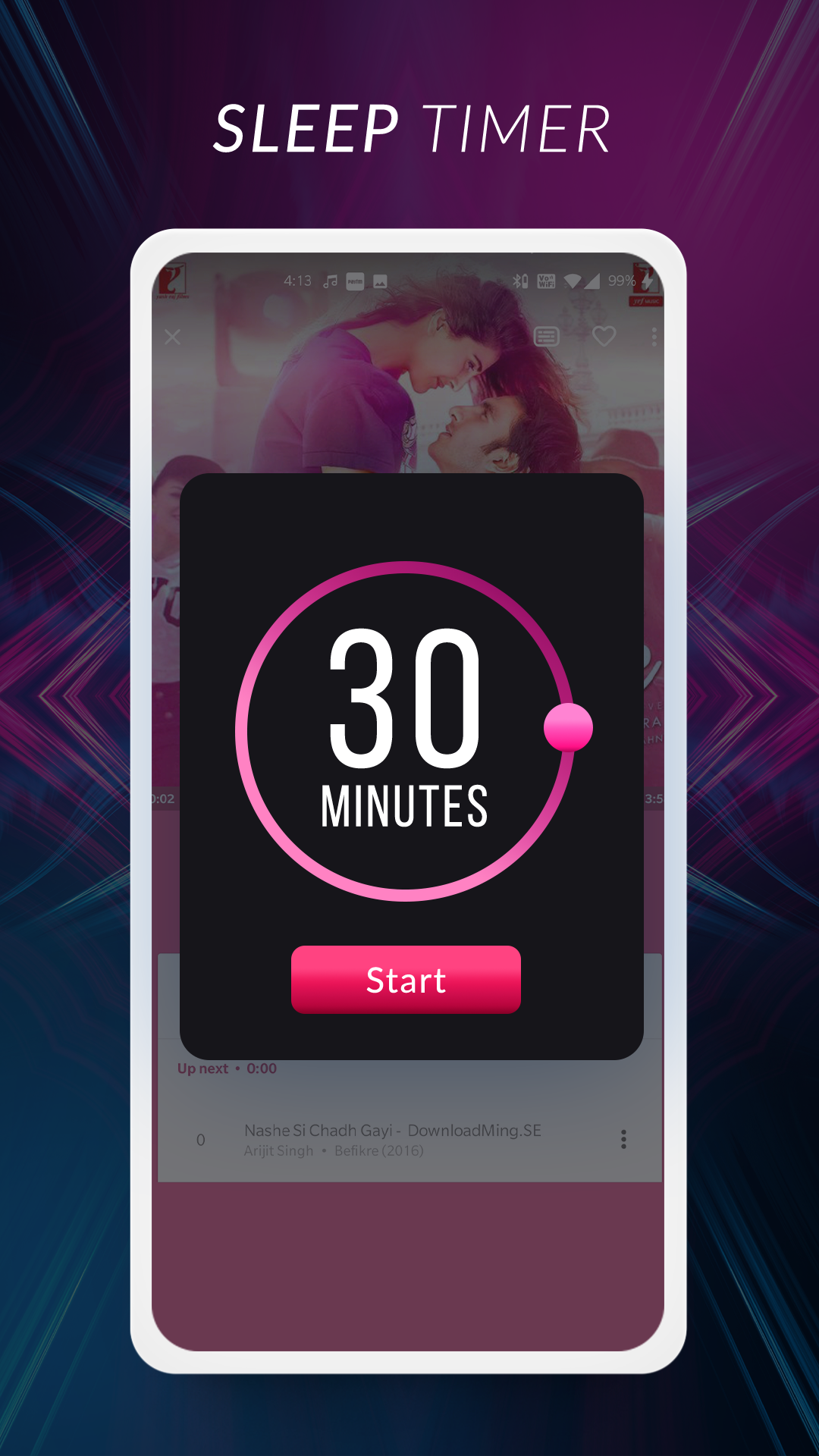 اسکرین شات 6 برنامه Music Player - Play MP3 Audio