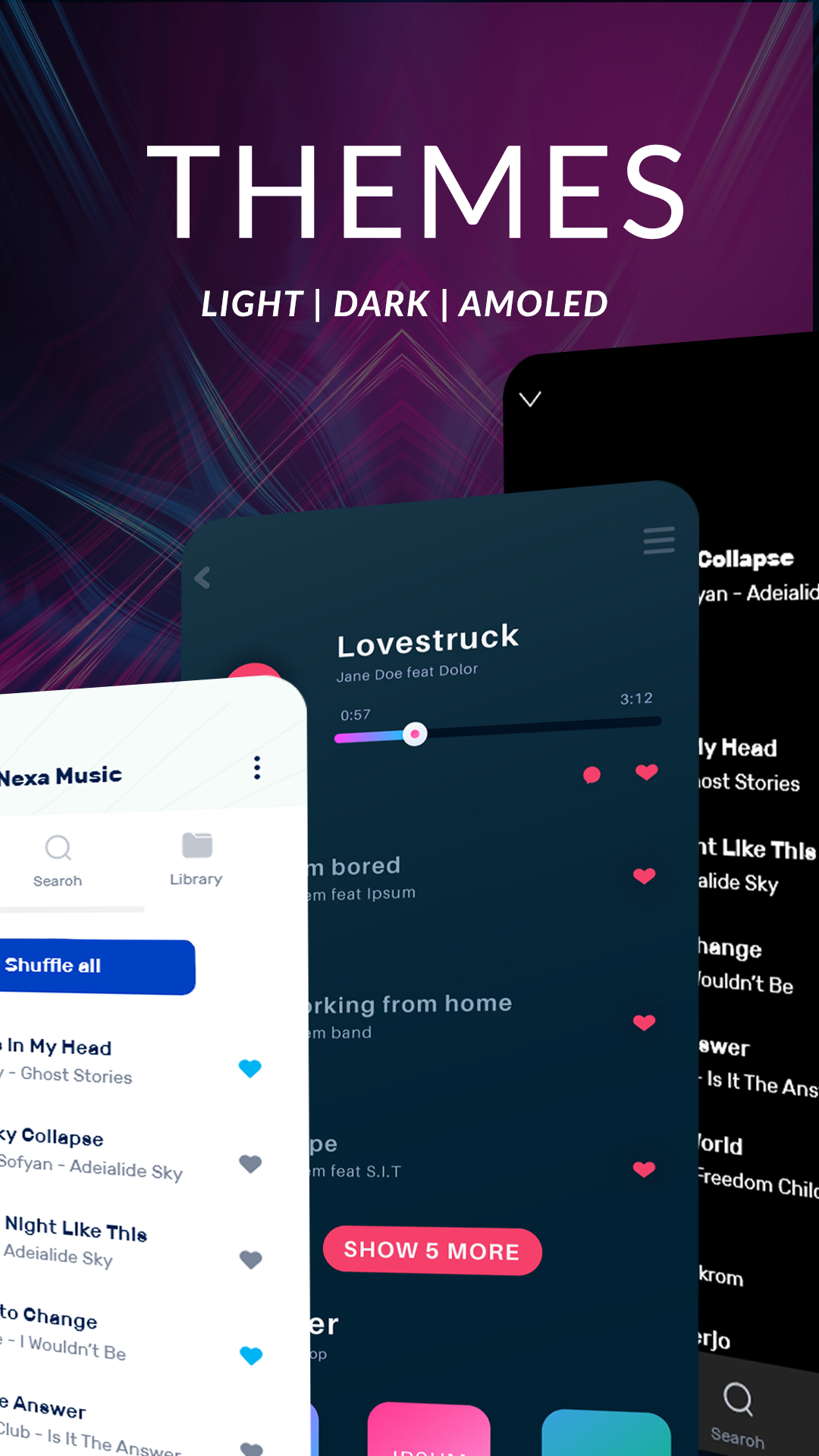 اسکرین شات 7 برنامه Music Player - Play MP3 Audio