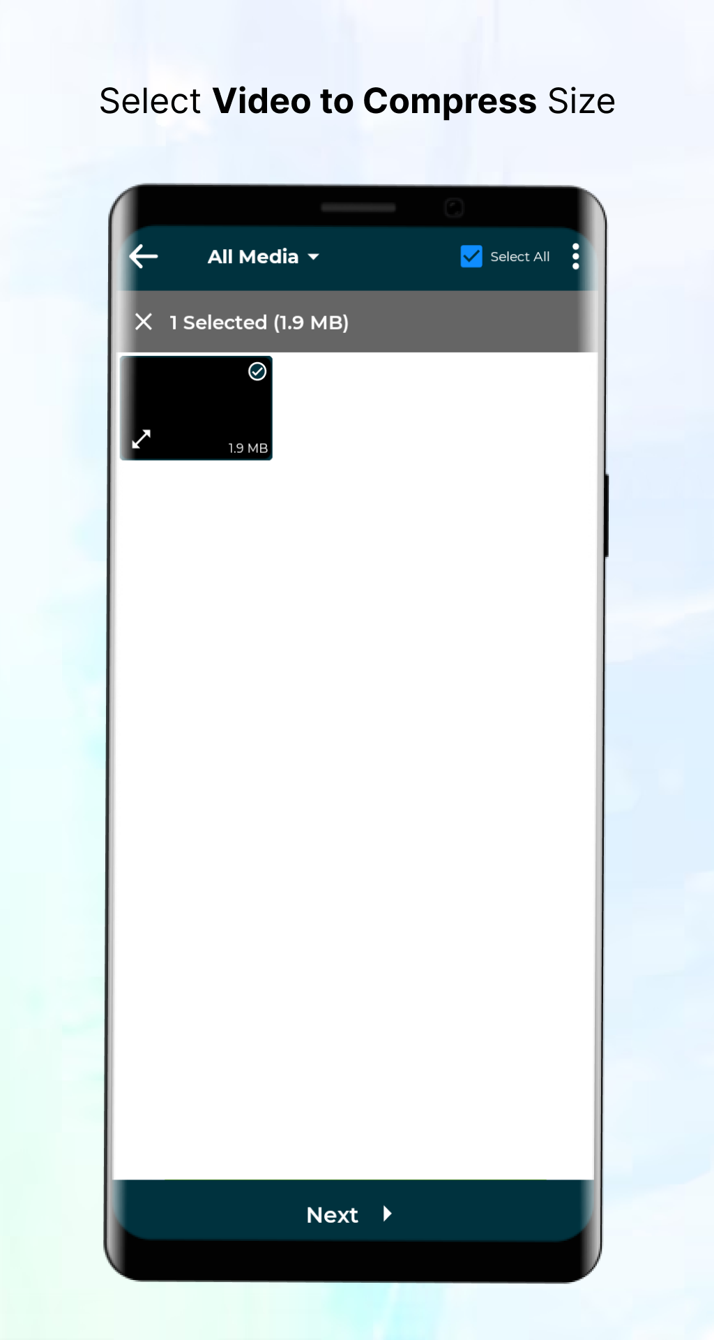 اسکرین شات 5 برنامه Video & Image Compressor App