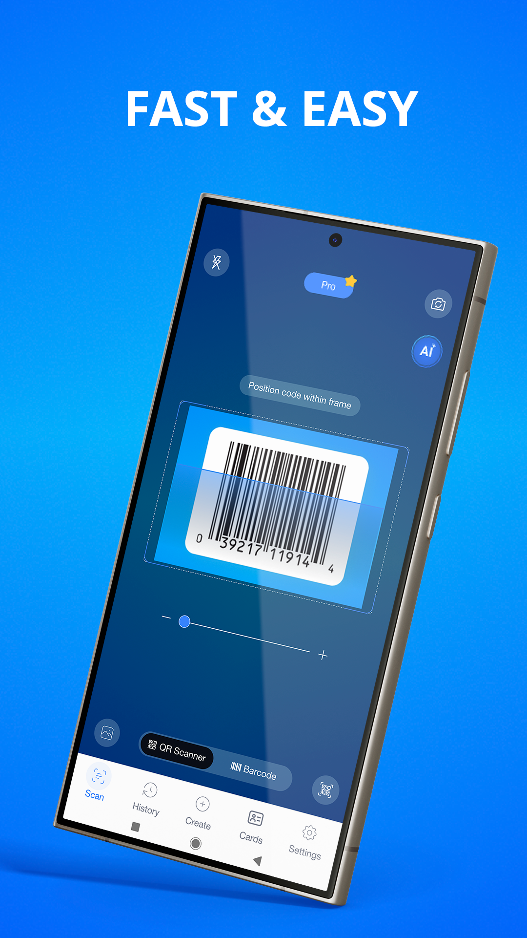 اسکرین شات 2 برنامه QR Scanner - QR Code Scanner